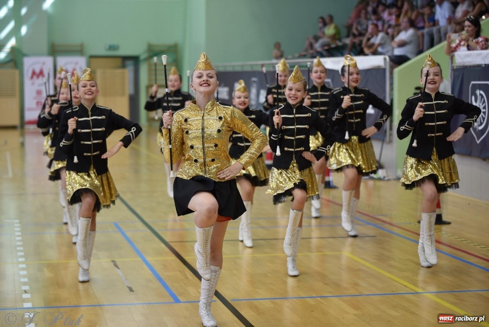 Zdjęcie w galerii na portalu naszraciborz.pl: Trzydniowe święto mażoretek w Raciborzu wiadomości z regionu