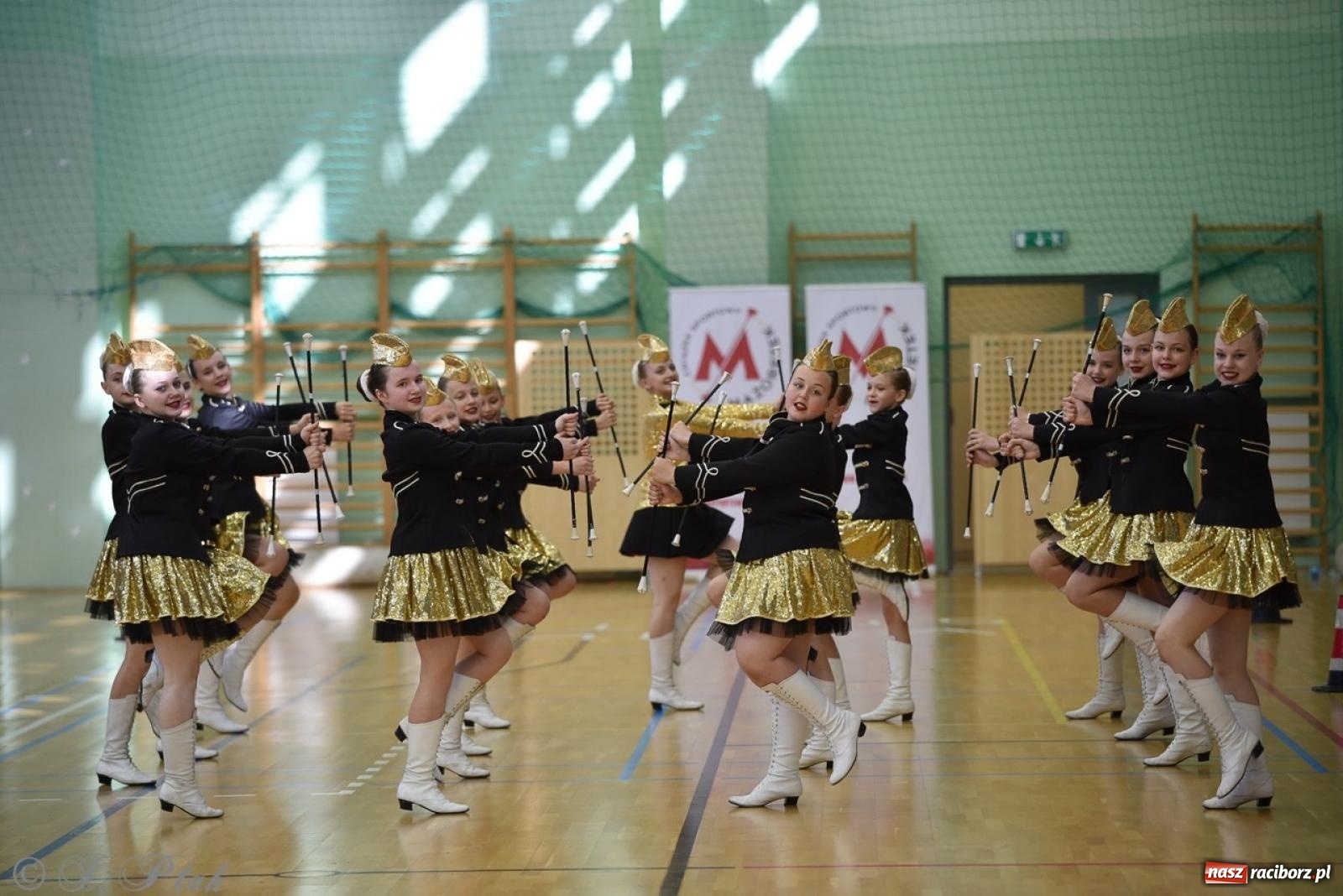 Zdjęcie w galerii na portalu naszraciborz.pl: Trzydniowe święto mażoretek w Raciborzu wiadomości z regionu
