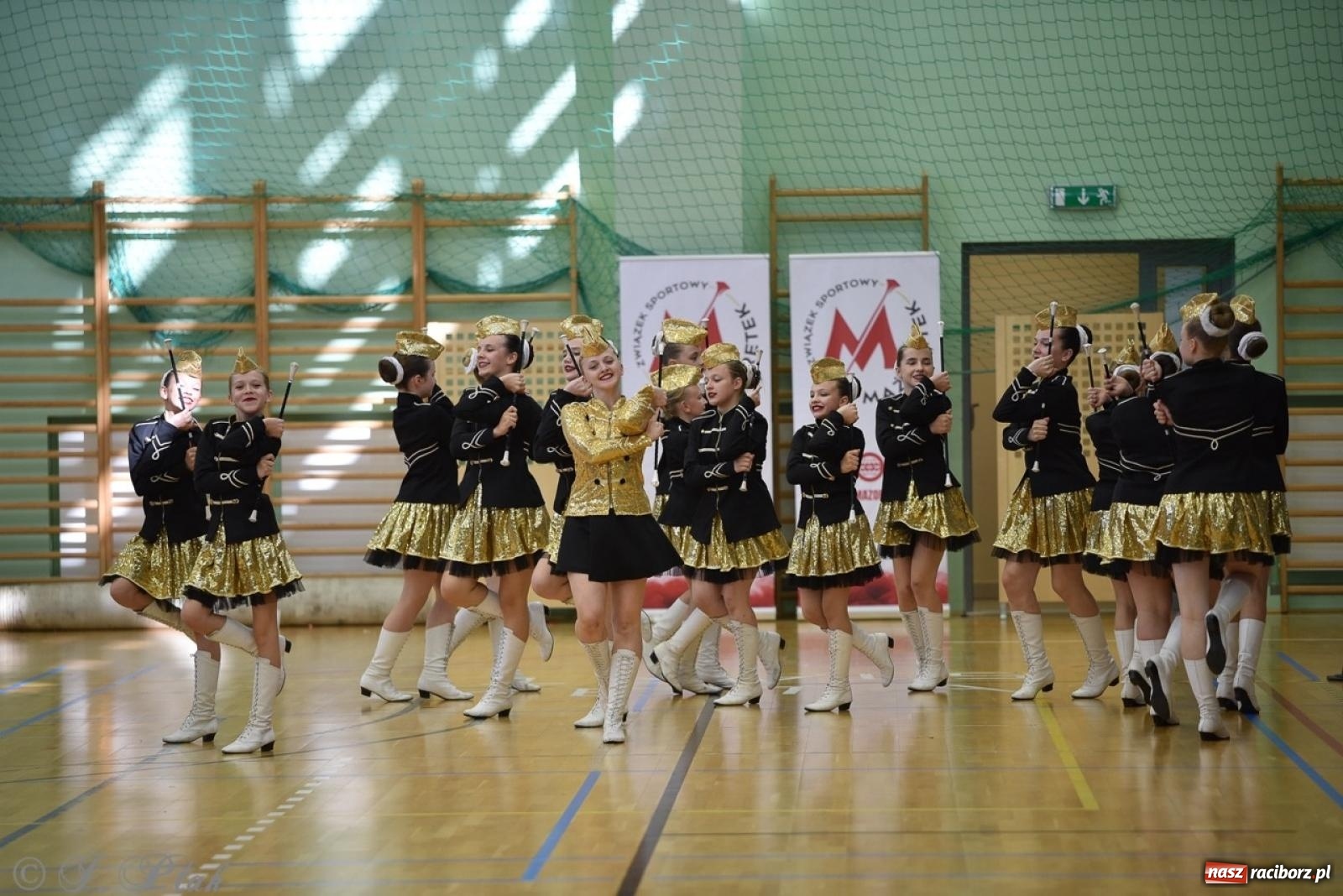 Zdjęcie w galerii na portalu naszraciborz.pl: Trzydniowe święto mażoretek w Raciborzu wiadomości z regionu