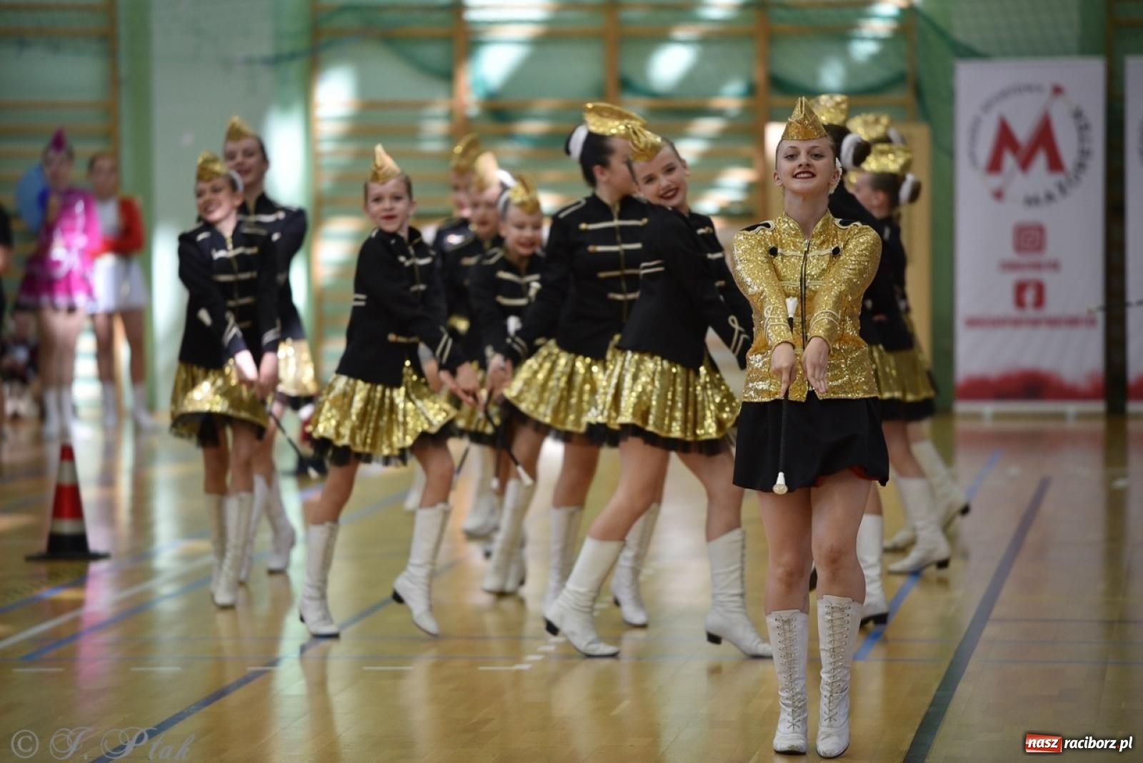 Zdjęcie w galerii na portalu naszraciborz.pl: Trzydniowe święto mażoretek w Raciborzu wiadomości z regionu