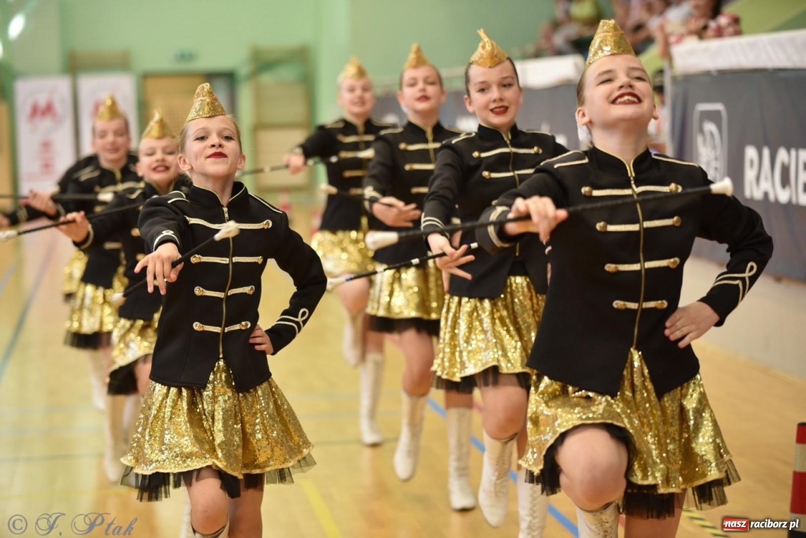 Zdjęcie w galerii na portalu naszraciborz.pl: Trzydniowe święto mażoretek w Raciborzu wiadomości z regionu