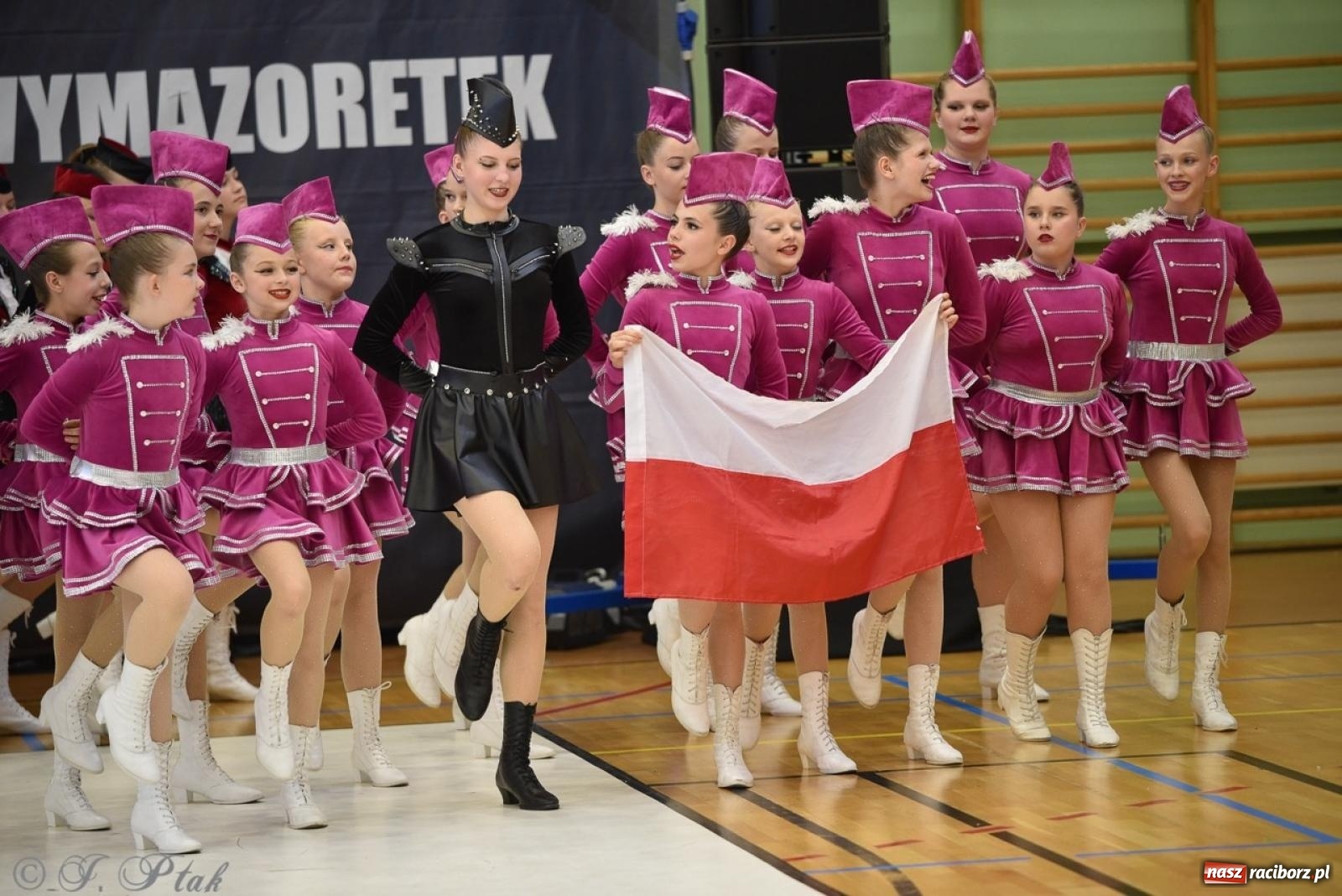 Zdjęcie w galerii na portalu naszraciborz.pl: Trzydniowe święto mażoretek w Raciborzu wiadomości z regionu