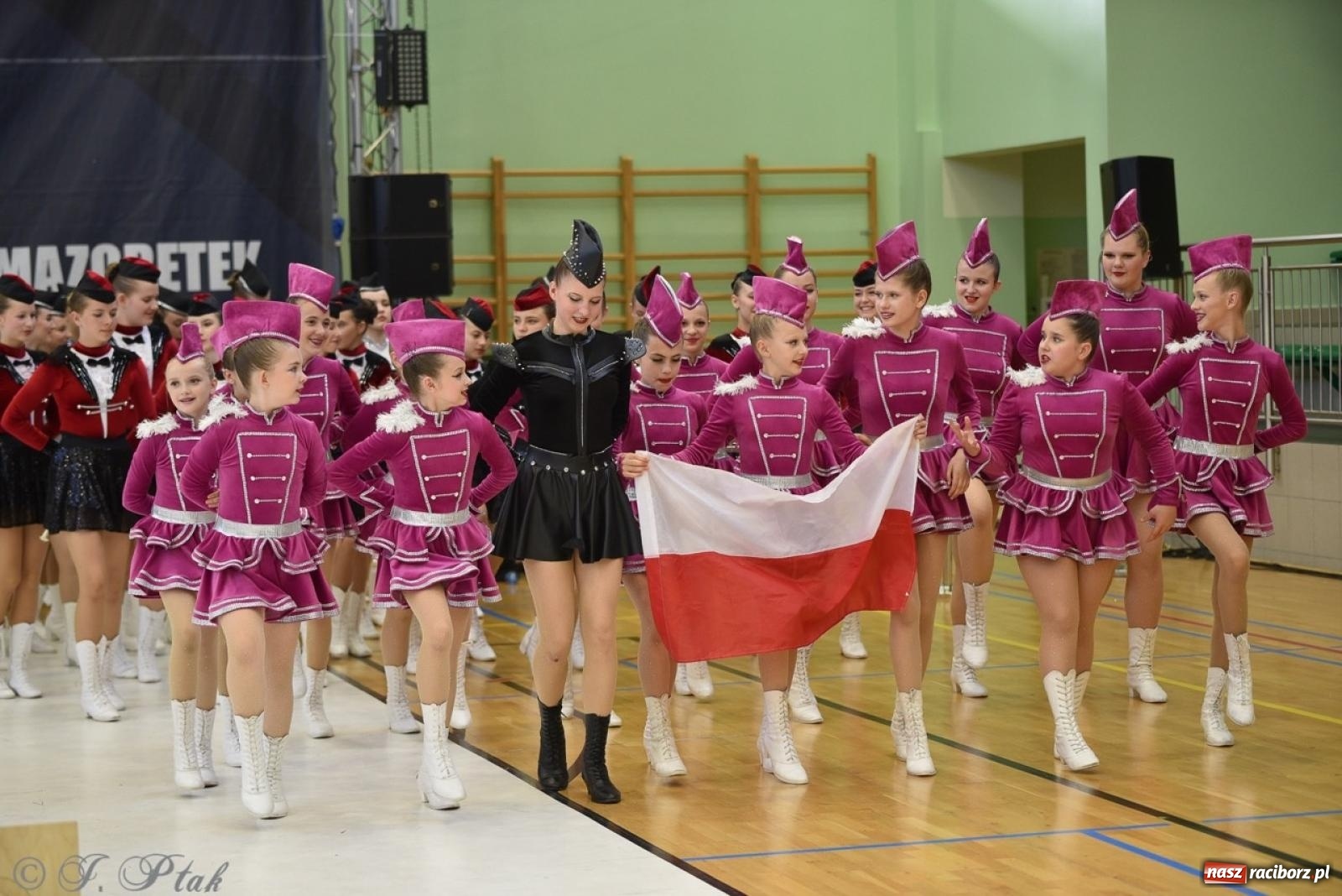 Zdjęcie w galerii na portalu naszraciborz.pl: Trzydniowe święto mażoretek w Raciborzu wiadomości z regionu