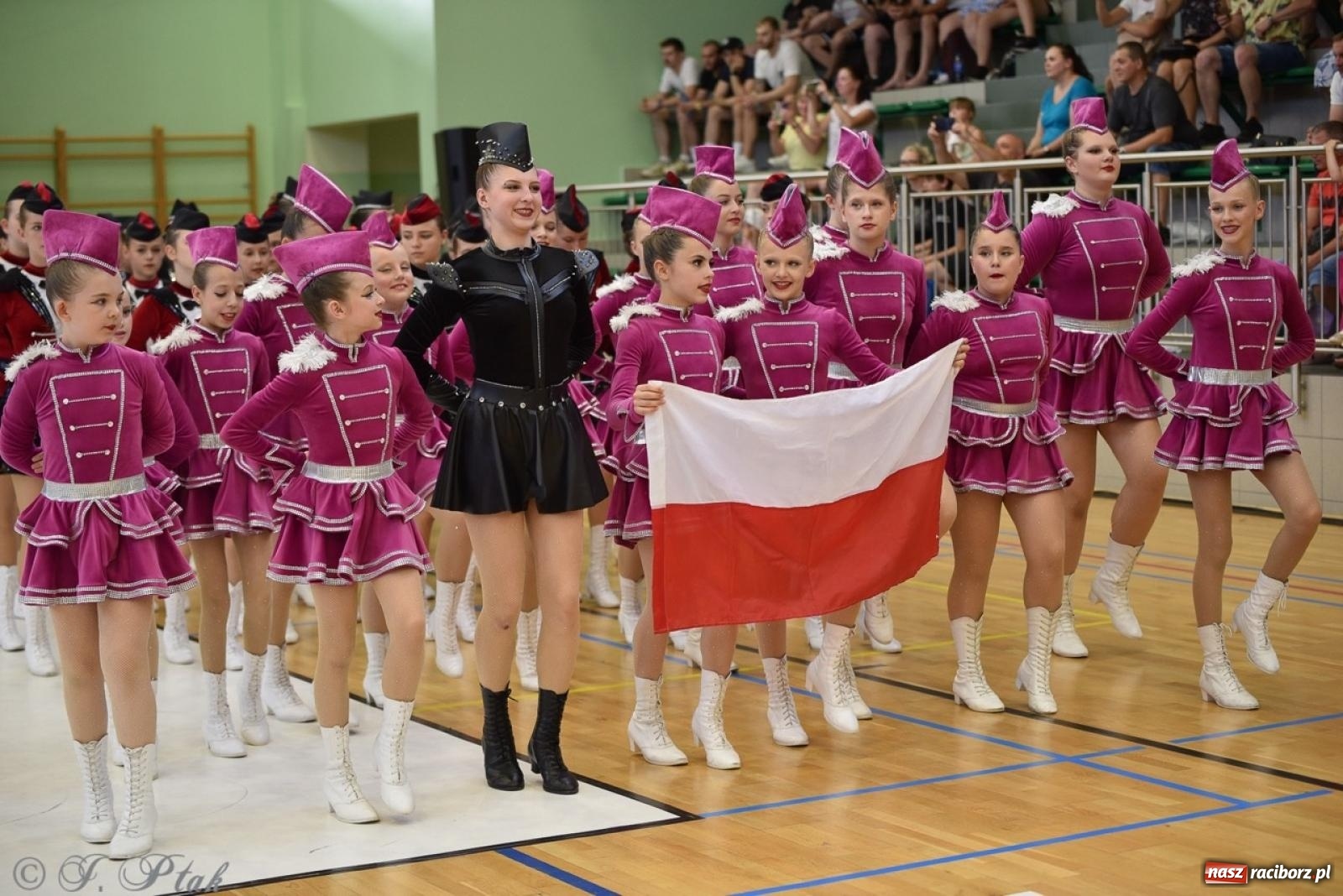 Zdjęcie w galerii na portalu naszraciborz.pl: Trzydniowe święto mażoretek w Raciborzu wiadomości z regionu