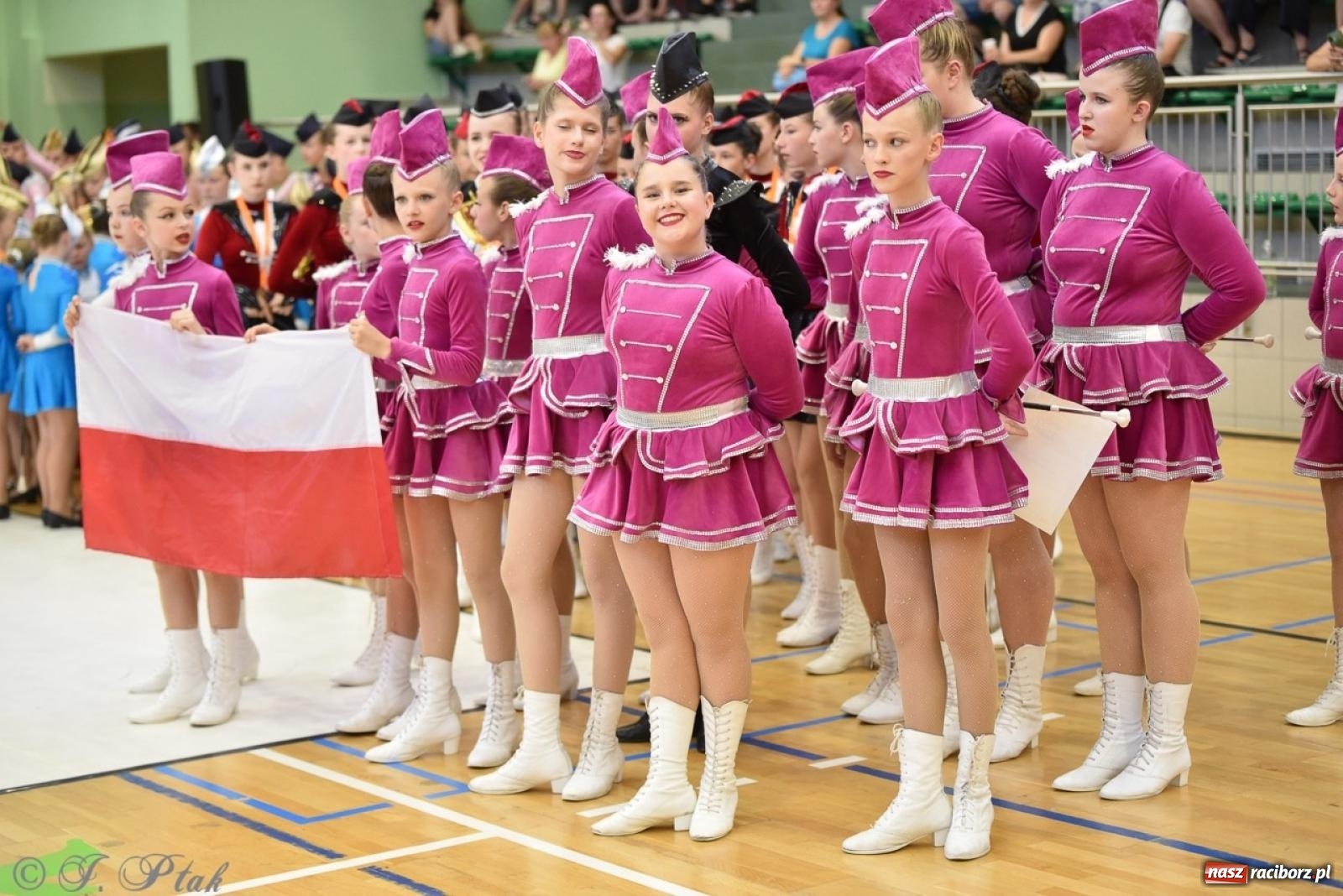 Zdjęcie w galerii na portalu naszraciborz.pl: Trzydniowe święto mażoretek w Raciborzu wiadomości z regionu