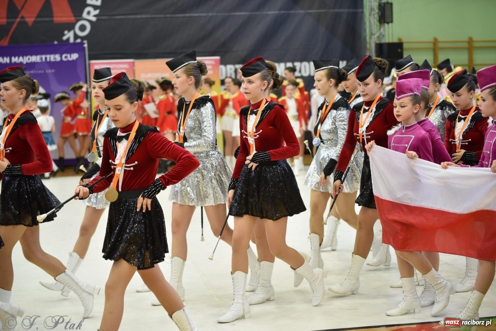 Zdjęcie w galerii na portalu naszraciborz.pl: Trzydniowe święto mażoretek w Raciborzu wiadomości z regionu