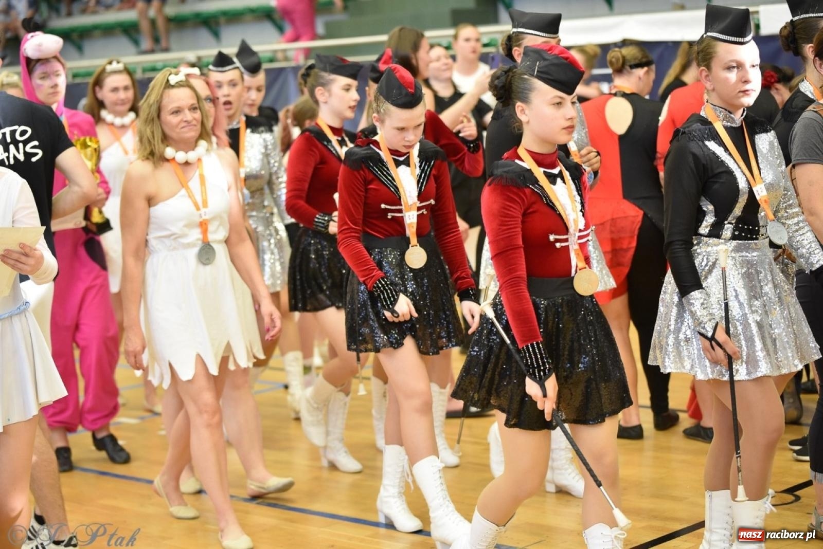 Zdjęcie w galerii na portalu naszraciborz.pl: Trzydniowe święto mażoretek w Raciborzu wiadomości z regionu