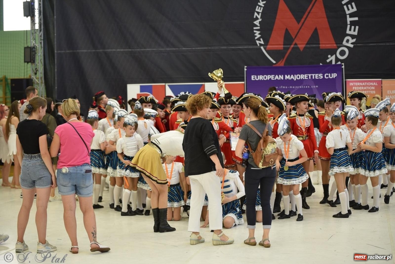 Zdjęcie w galerii na portalu naszraciborz.pl: Trzydniowe święto mażoretek w Raciborzu wiadomości z regionu