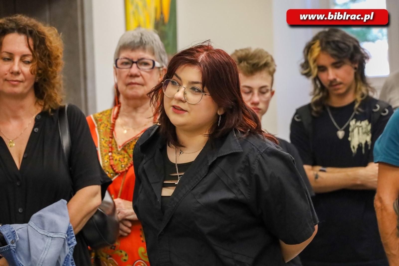 Zdjęcie w galerii na portalu naszraciborz.pl: Absolwenci Liceum Plastycznego pokazali swoje prace w Gawrze wiadomości z regionu