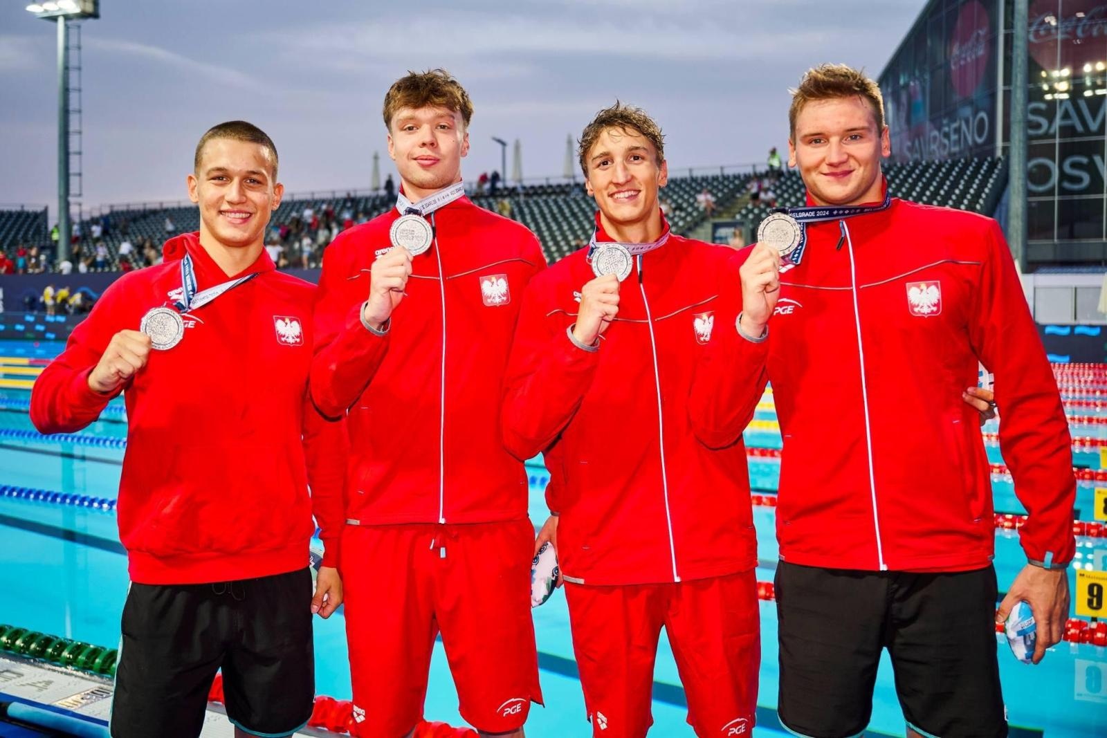 Zdjęcie w galerii na portalu naszraciborz.pl: Pływanie. Cztery tytuły wicemistrzowskie Dominika Dudysa wiadomości z regionu