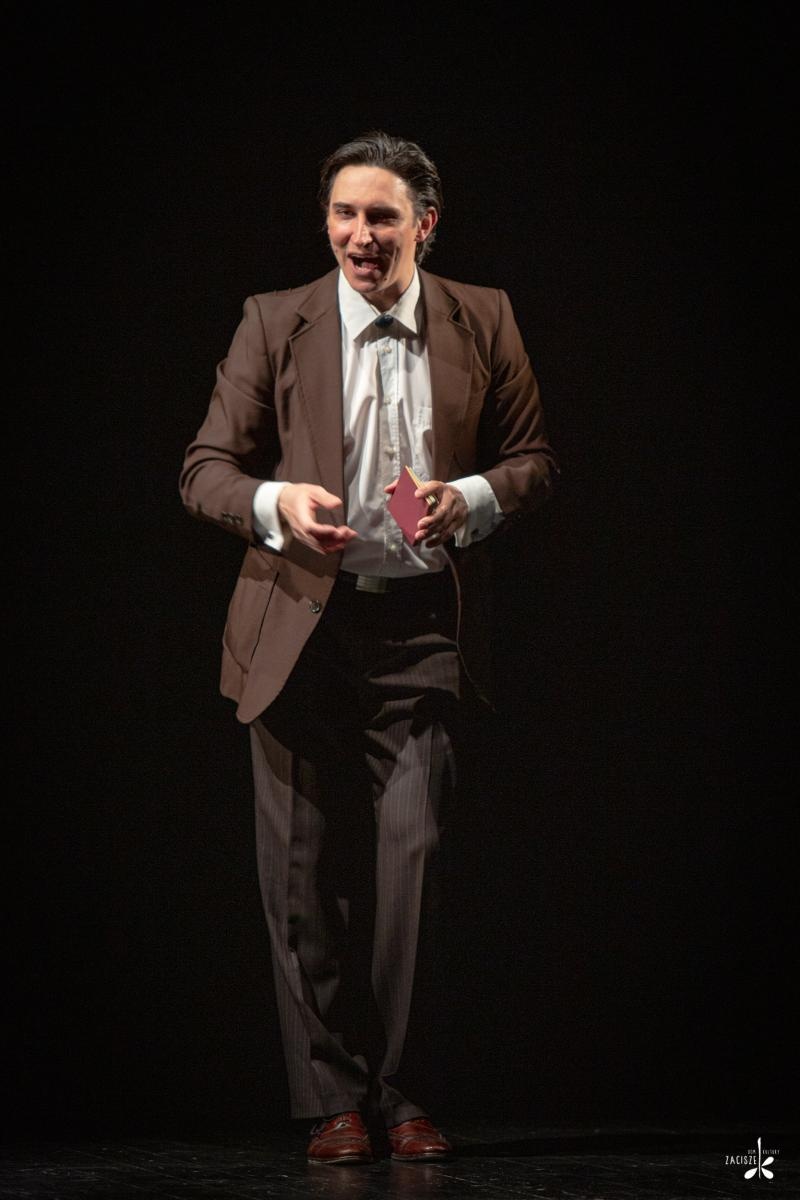 Zdjęcie w galerii na portalu naszraciborz.pl: Monodram o Janie Karskim Zupa rybna wiadomości z regionu