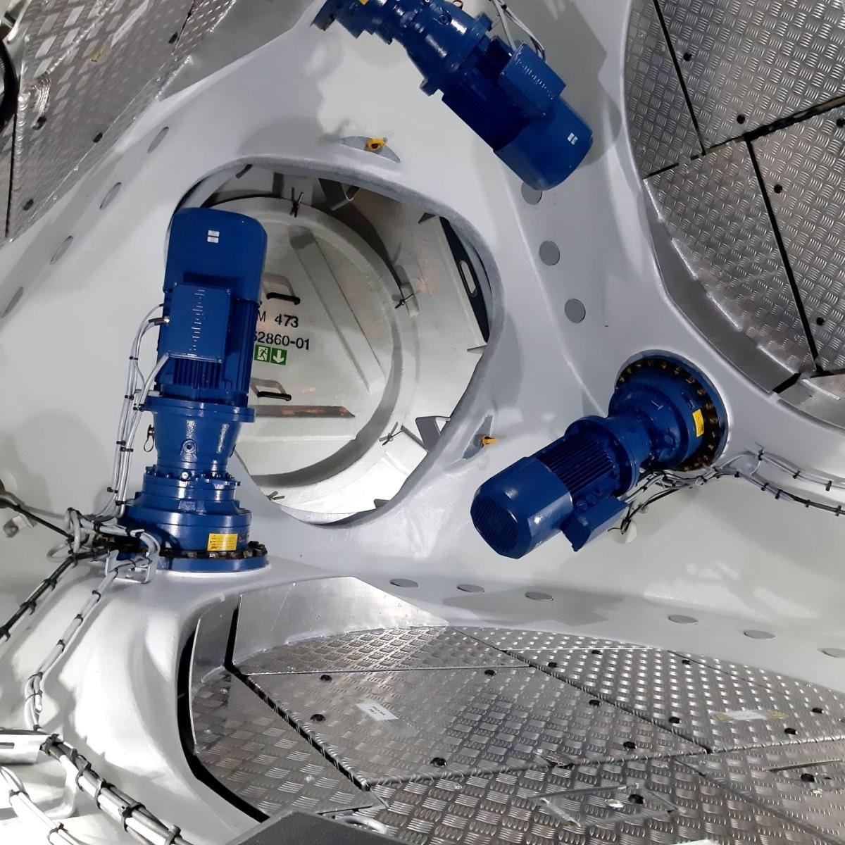 Zdjęcie w galerii na portalu naszraciborz.pl: Montaż wiatraków na farmie wiatrowej Racibórz zakończony [FOTO] wiadomości z regionu