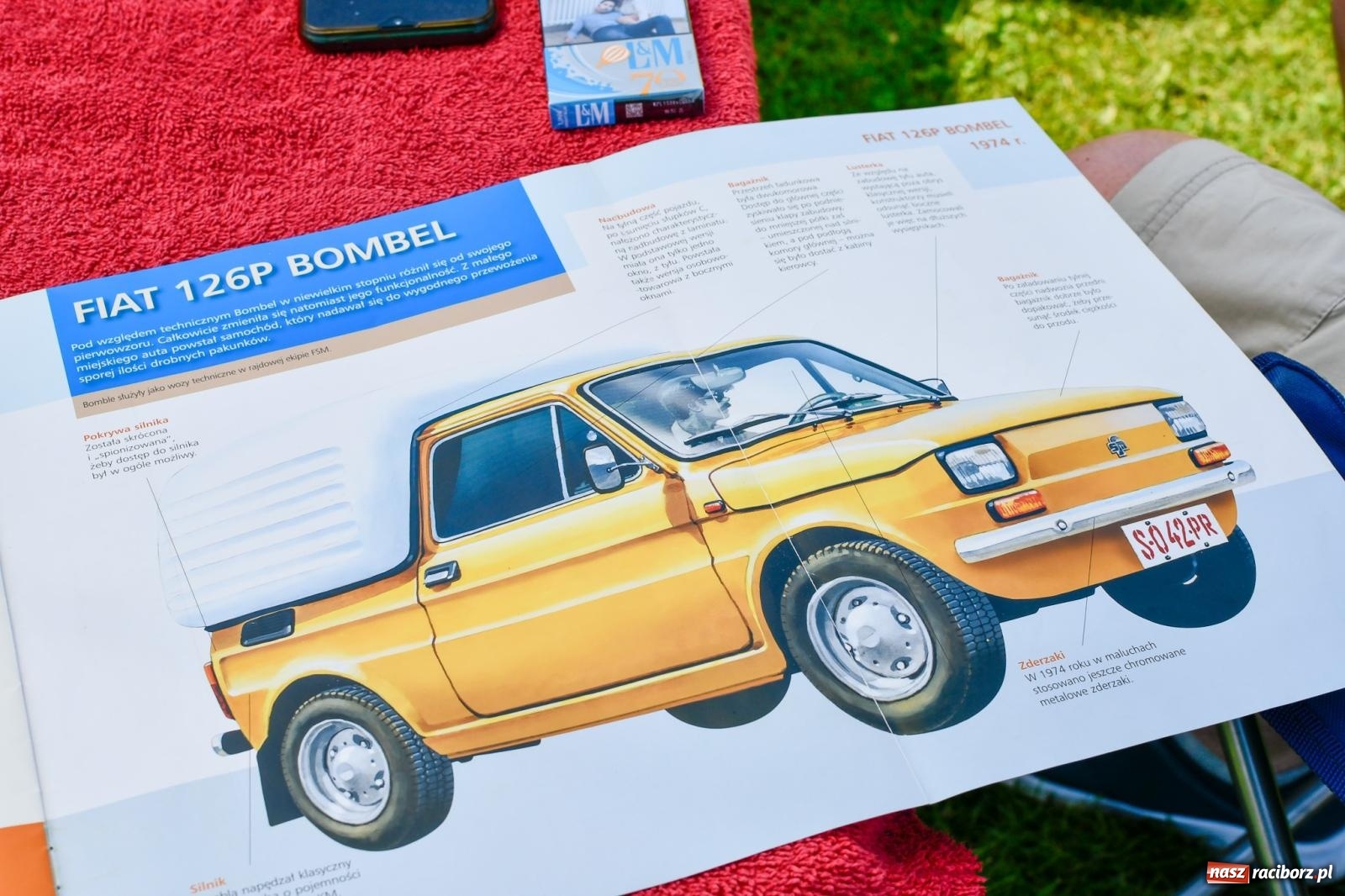 Zdjęcie w galerii na portalu naszraciborz.pl: Stare samochody i motocykle na zlocie w Zabełkowie [FOTO i WIDEO] wiadomości z regionu