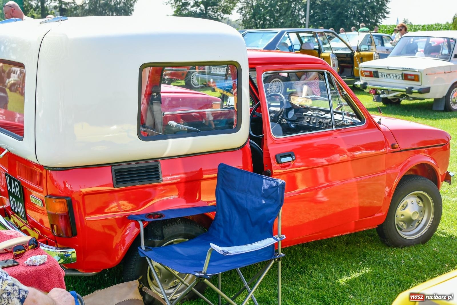 Zdjęcie w galerii na portalu naszraciborz.pl: Stare samochody i motocykle na zlocie w Zabełkowie [FOTO i WIDEO] wiadomości z regionu