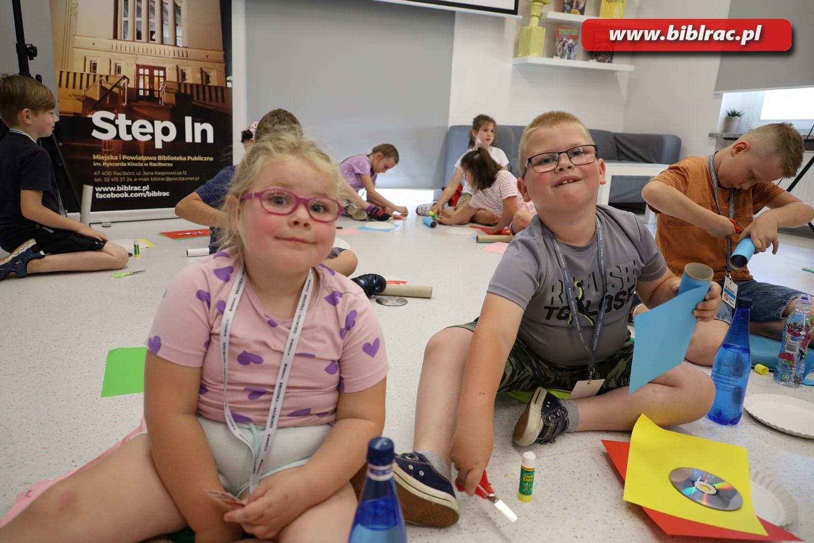 Zdjęcie w galerii na portalu naszraciborz.pl: Wakacje w książnicy w olimpijskim klimacie [FOTO i WIDEO] wiadomości z regionu