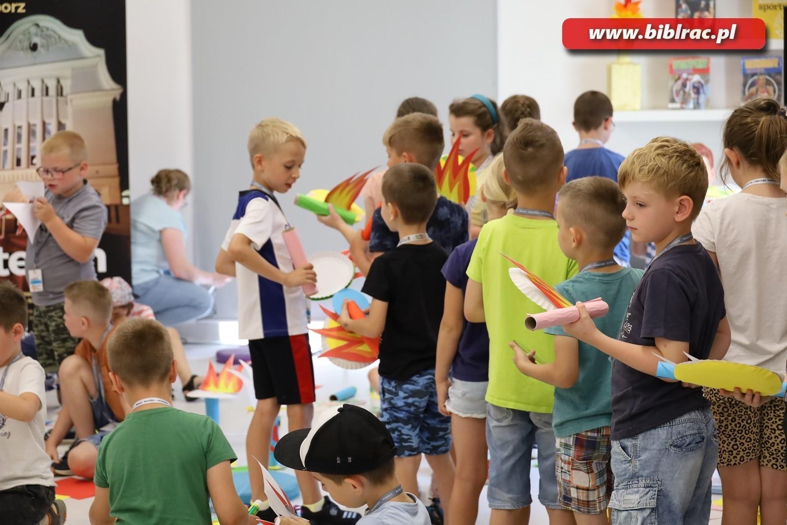 Zdjęcie w galerii na portalu naszraciborz.pl: Wakacje w książnicy w olimpijskim klimacie [FOTO i WIDEO] wiadomości z regionu