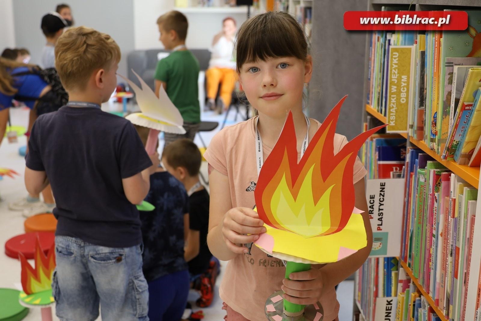 Zdjęcie w galerii na portalu naszraciborz.pl: Wakacje w książnicy w olimpijskim klimacie [FOTO i WIDEO] wiadomości z regionu