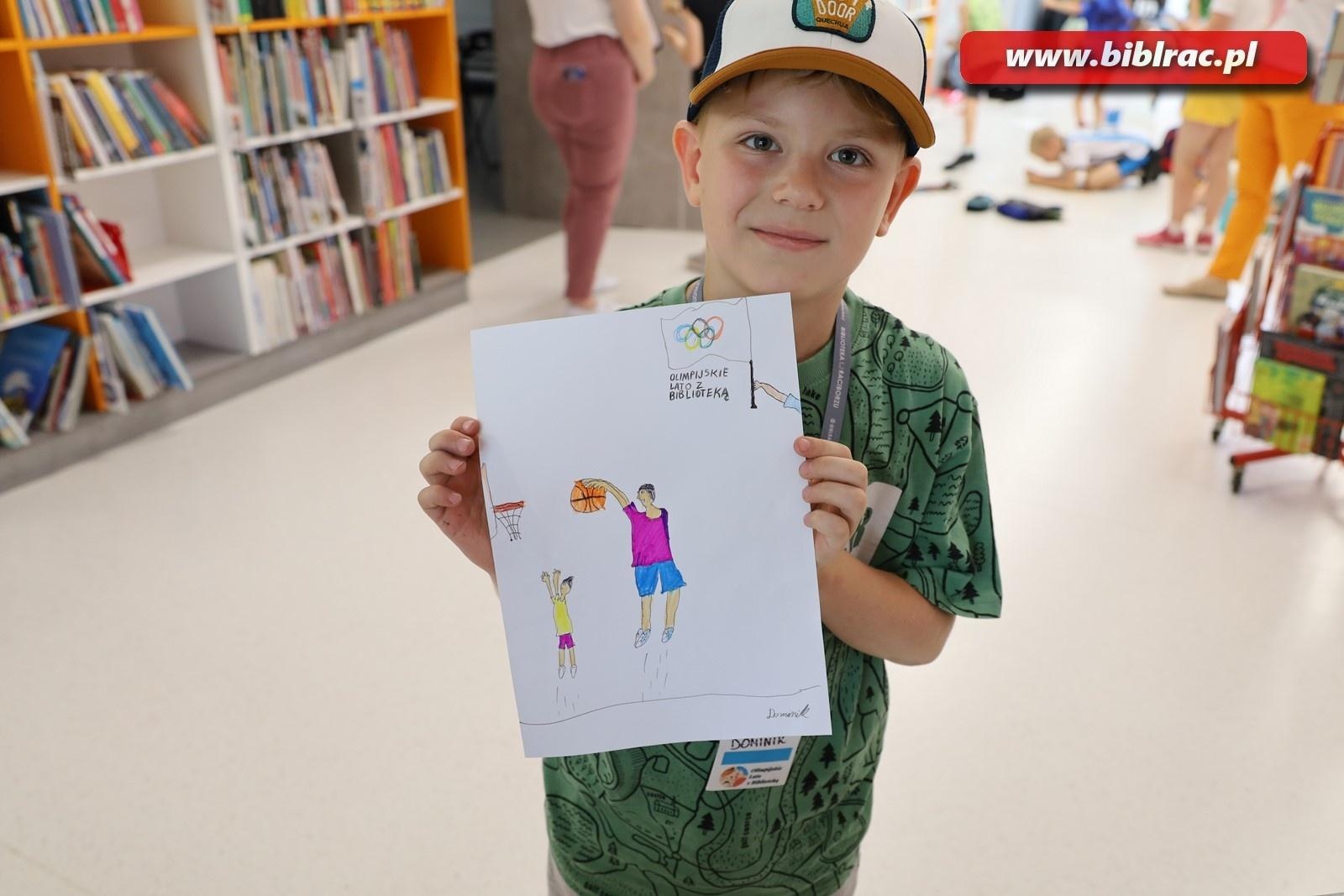 Zdjęcie w galerii na portalu naszraciborz.pl: Wakacje w książnicy w olimpijskim klimacie [FOTO i WIDEO] wiadomości z regionu