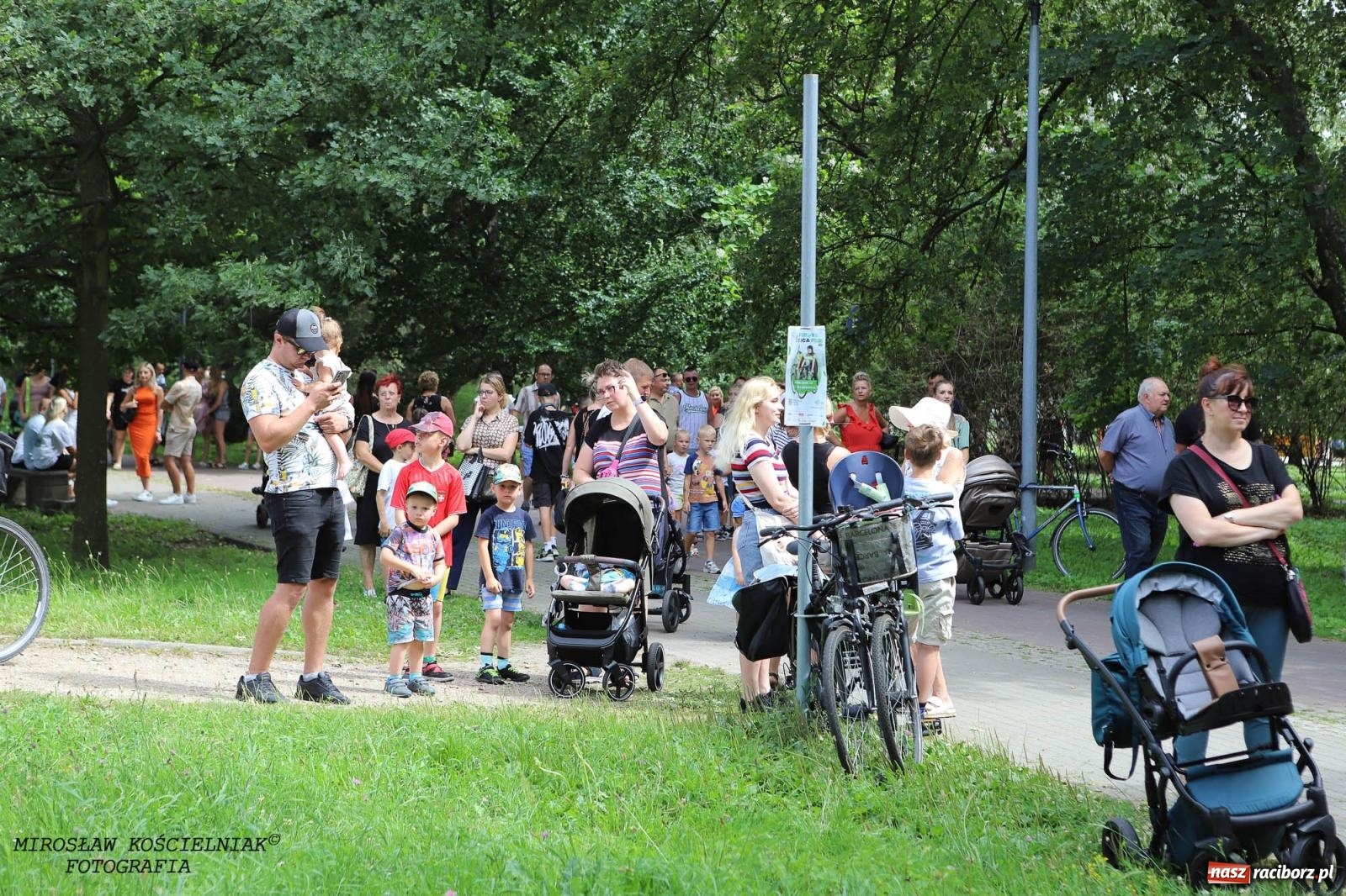 Zdjęcie w galerii na portalu naszraciborz.pl: Kolorowo na raciborskich bulwarach [FOTO] wiadomości z regionu