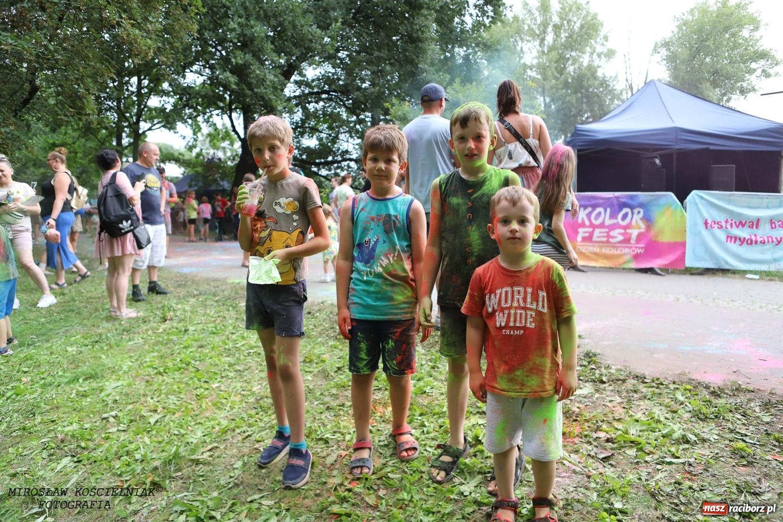Zdjęcie w galerii na portalu naszraciborz.pl: Kolorowo na raciborskich bulwarach [FOTO] wiadomości z regionu