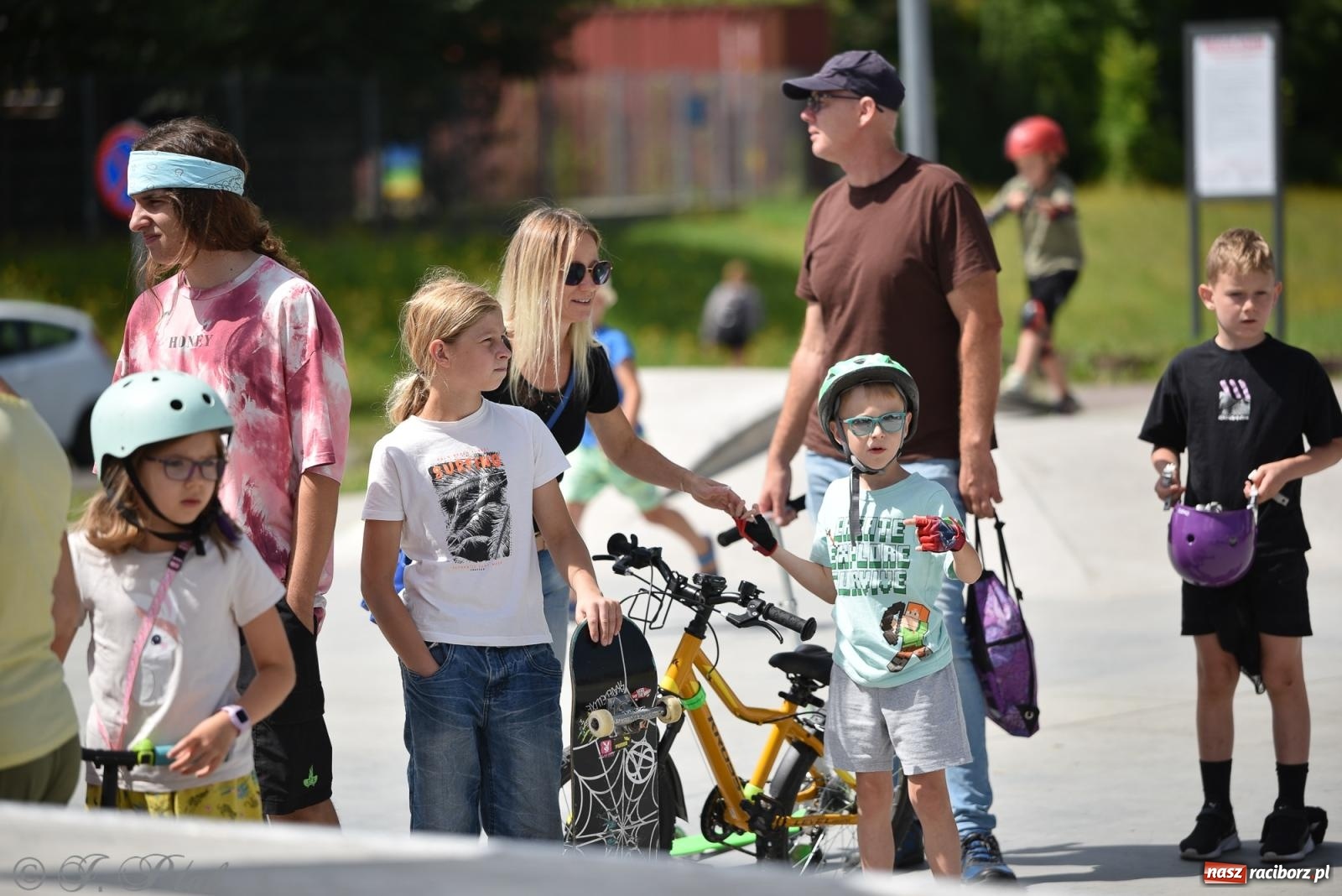 Zdjęcie w galerii na portalu naszraciborz.pl: Skatepark w Raciborzu zmodernizowany: Wakacyjne warsztaty Extreme City wiadomości z regionu