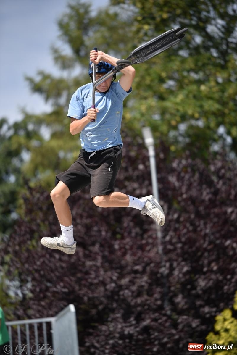 Zdjęcie w galerii na portalu naszraciborz.pl: Skatepark w Raciborzu zmodernizowany: Wakacyjne warsztaty Extreme City wiadomości z regionu
