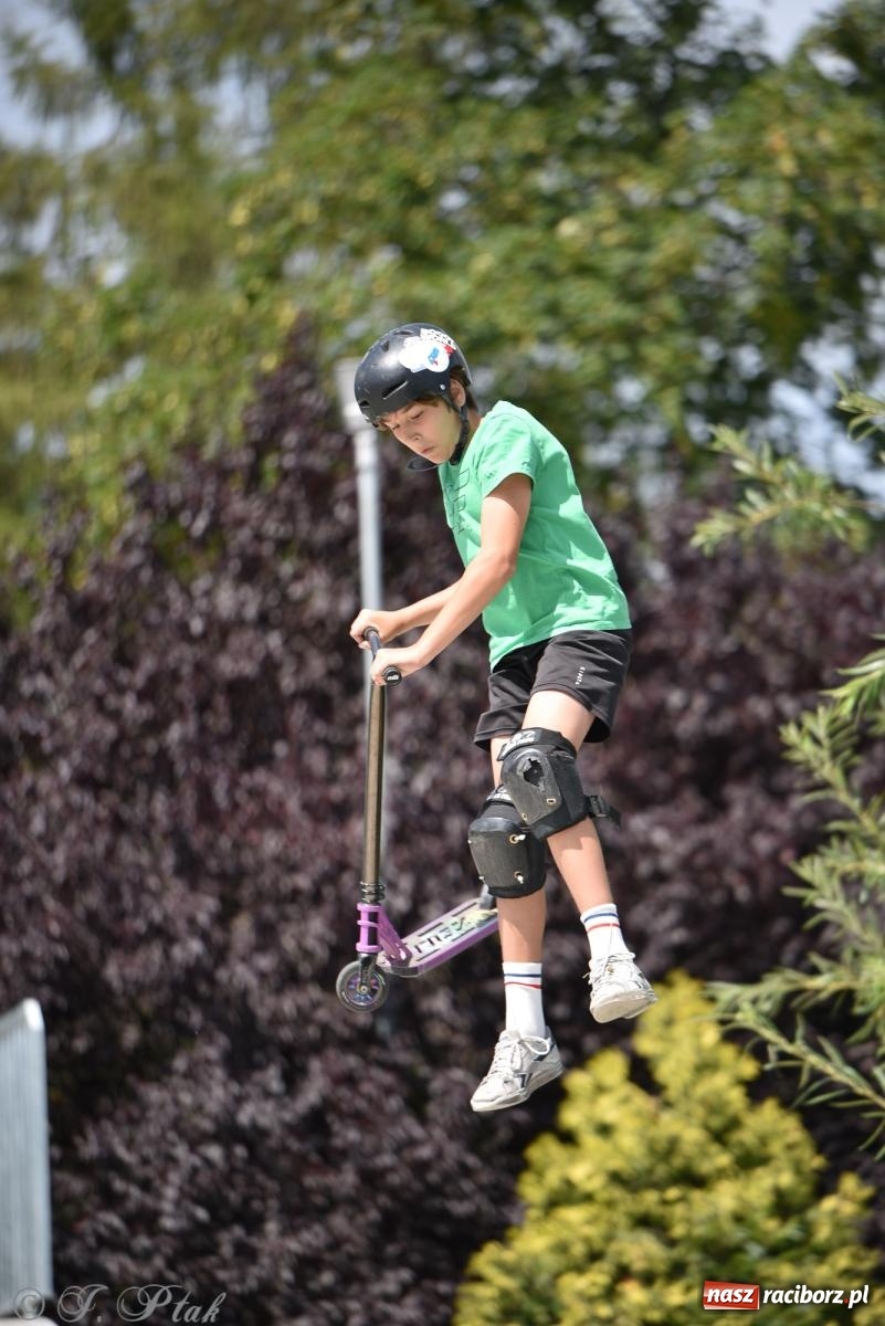 Zdjęcie w galerii na portalu naszraciborz.pl: Skatepark w Raciborzu zmodernizowany: Wakacyjne warsztaty Extreme City wiadomości z regionu