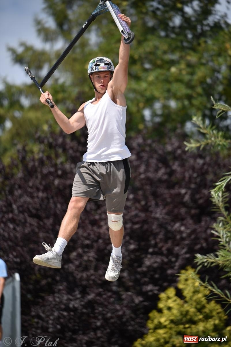 Zdjęcie w galerii na portalu naszraciborz.pl: Skatepark w Raciborzu zmodernizowany: Wakacyjne warsztaty Extreme City wiadomości z regionu