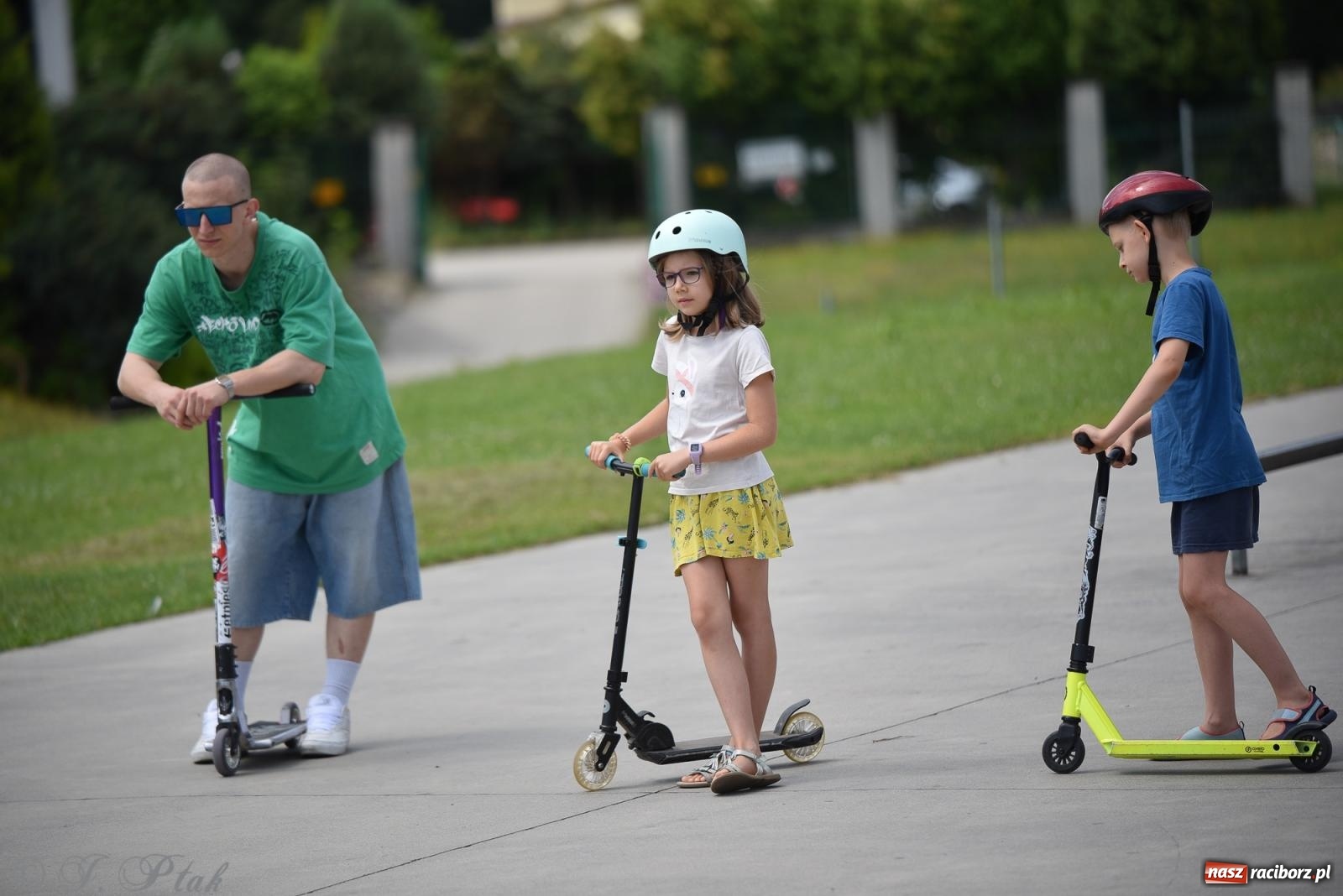 Zdjęcie w galerii na portalu naszraciborz.pl: Skatepark w Raciborzu zmodernizowany: Wakacyjne warsztaty Extreme City wiadomości z regionu