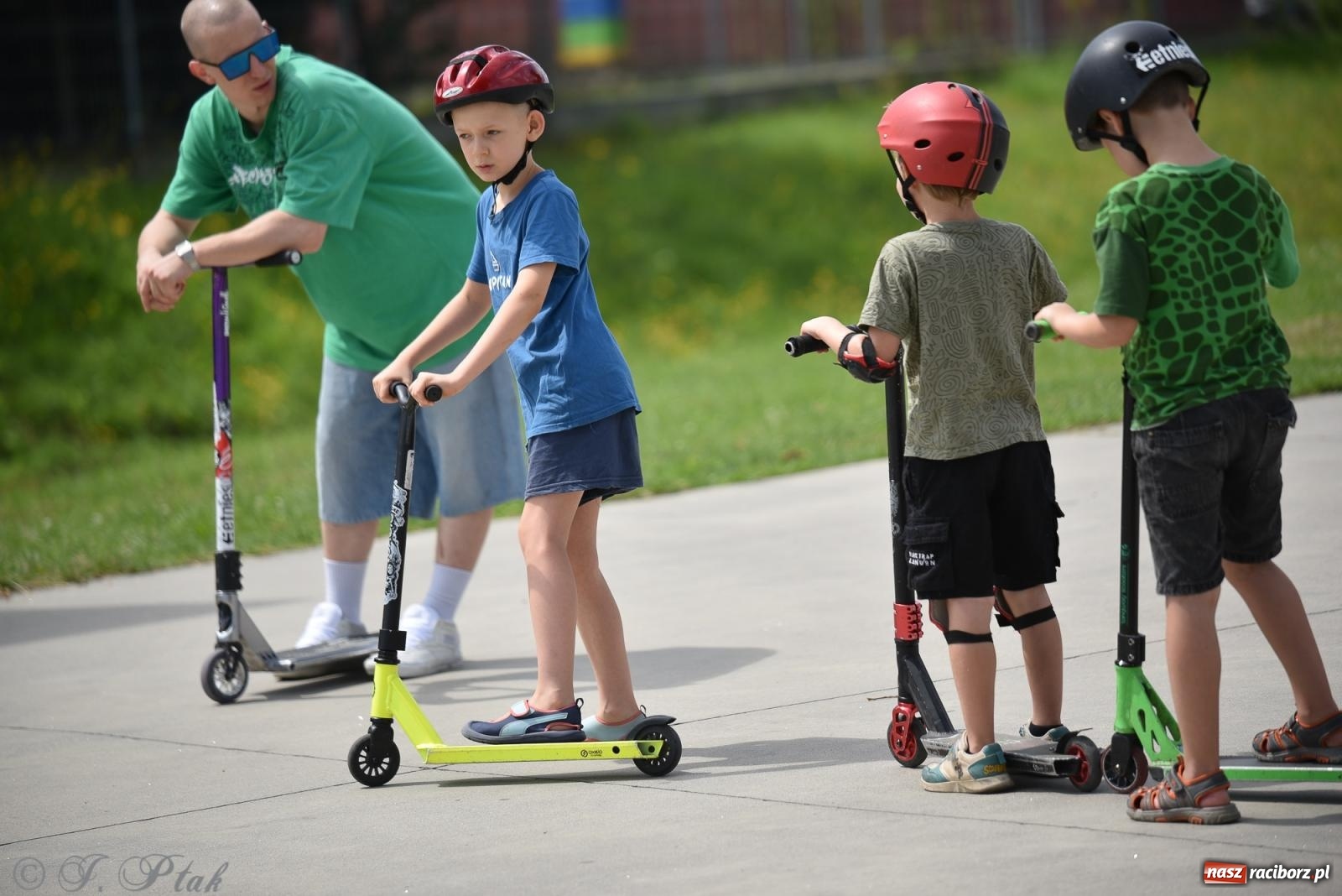 Zdjęcie w galerii na portalu naszraciborz.pl: Skatepark w Raciborzu zmodernizowany: Wakacyjne warsztaty Extreme City wiadomości z regionu