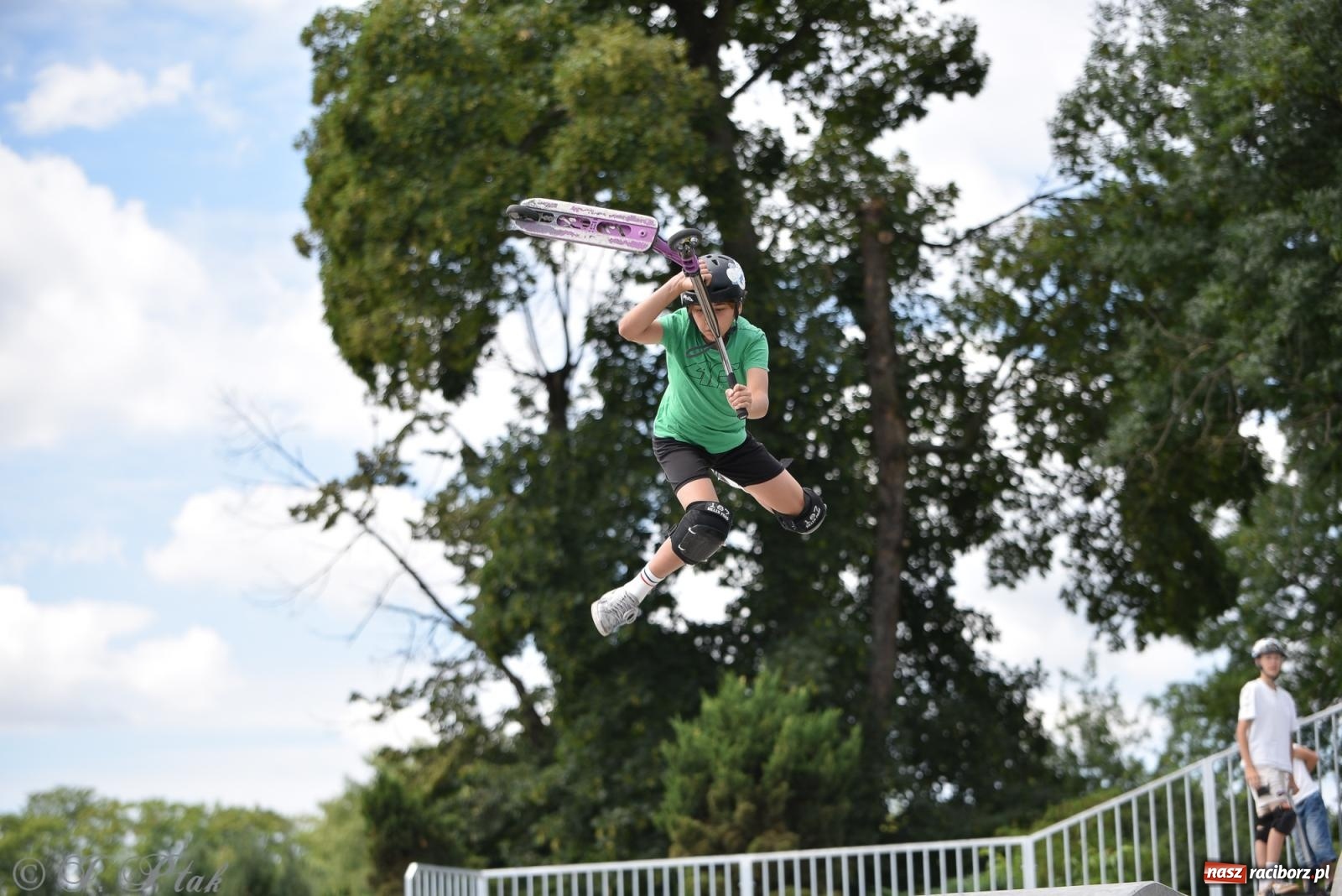 Zdjęcie w galerii na portalu naszraciborz.pl: Skatepark w Raciborzu zmodernizowany: Wakacyjne warsztaty Extreme City wiadomości z regionu