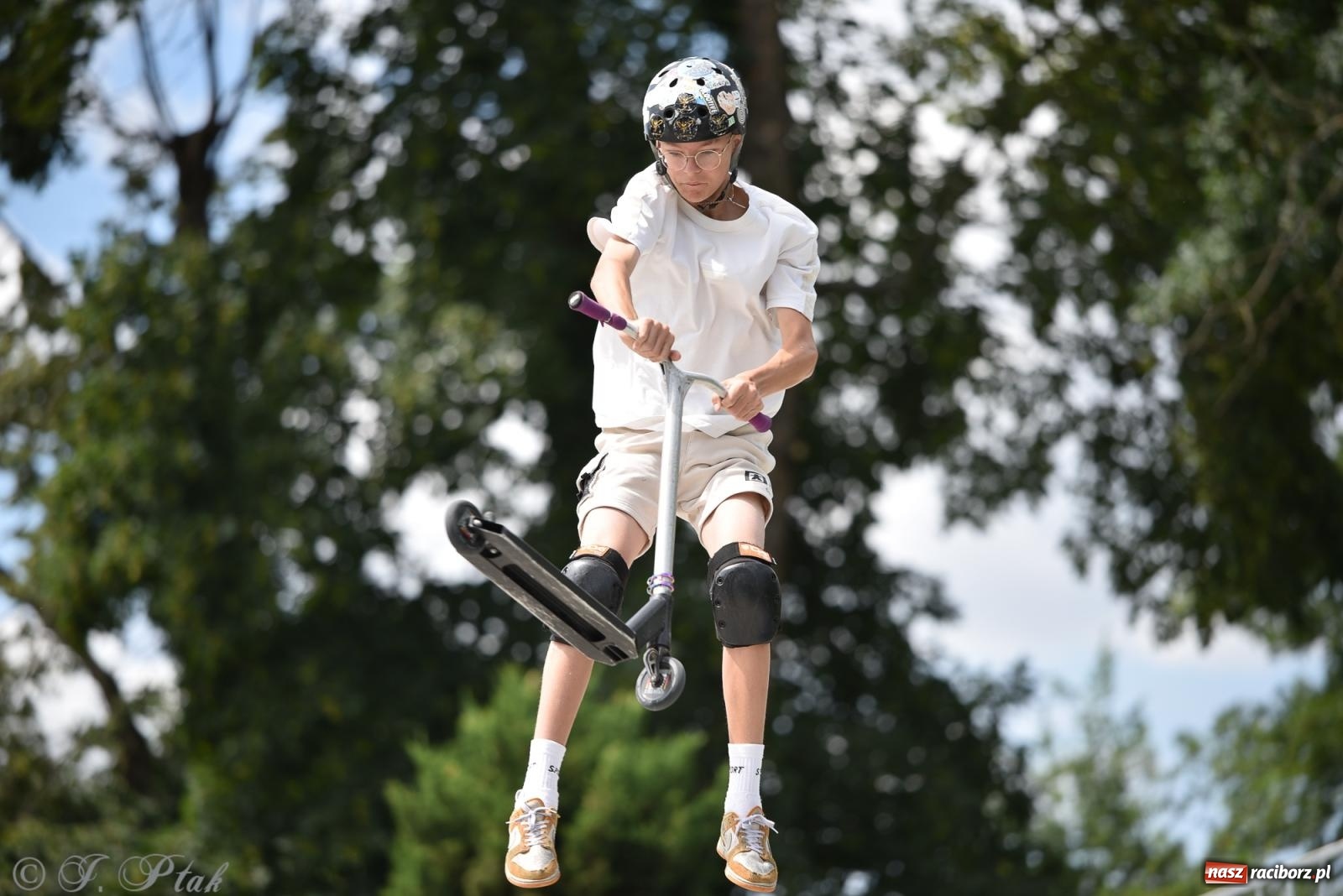 Zdjęcie w galerii na portalu naszraciborz.pl: Skatepark w Raciborzu zmodernizowany: Wakacyjne warsztaty Extreme City wiadomości z regionu