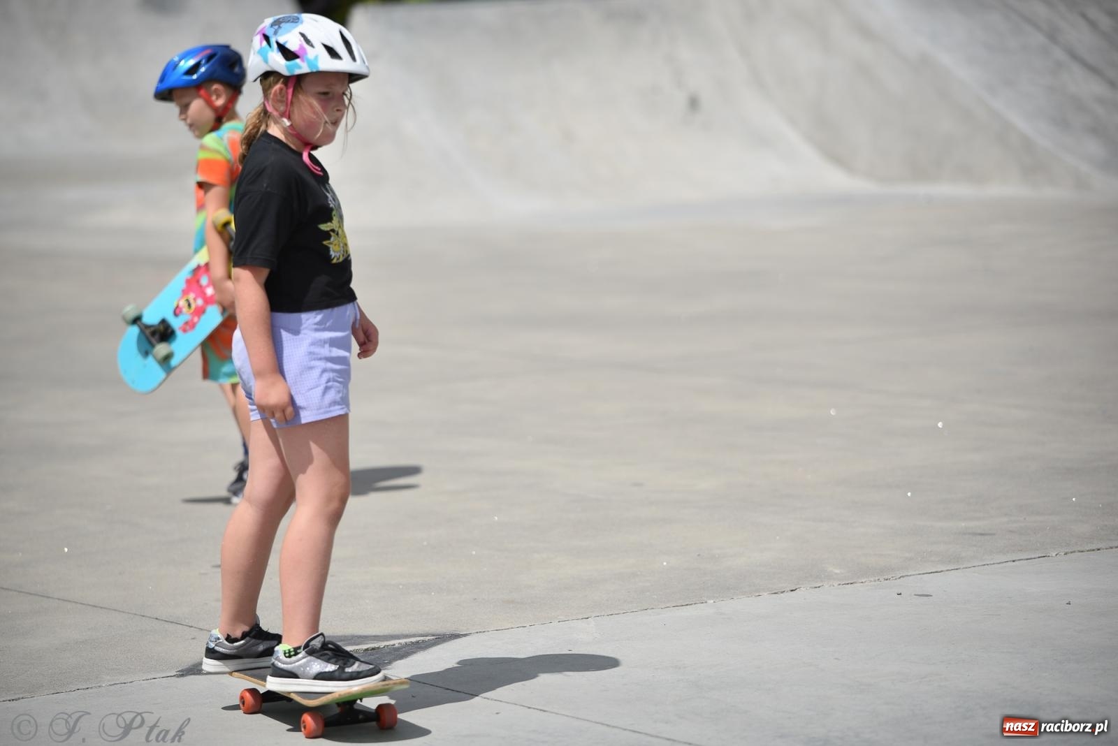 Zdjęcie w galerii na portalu naszraciborz.pl: Skatepark w Raciborzu zmodernizowany: Wakacyjne warsztaty Extreme City wiadomości z regionu