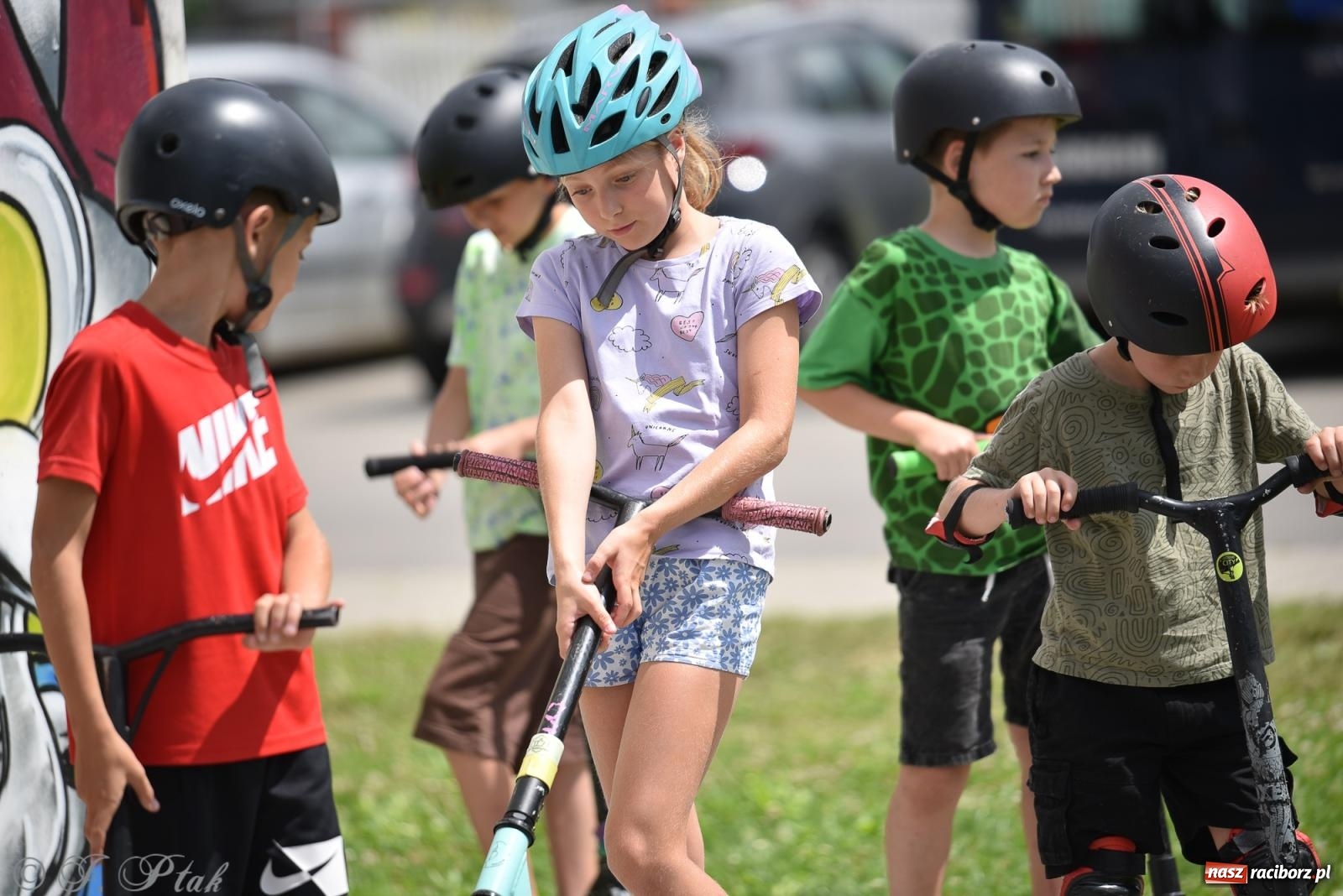 Zdjęcie w galerii na portalu naszraciborz.pl: Skatepark w Raciborzu zmodernizowany: Wakacyjne warsztaty Extreme City wiadomości z regionu
