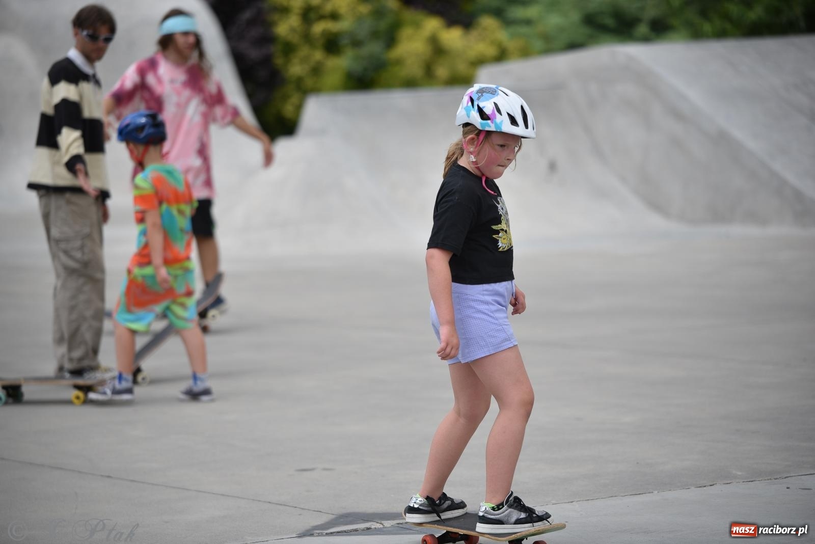 Zdjęcie w galerii na portalu naszraciborz.pl: Skatepark w Raciborzu zmodernizowany: Wakacyjne warsztaty Extreme City wiadomości z regionu