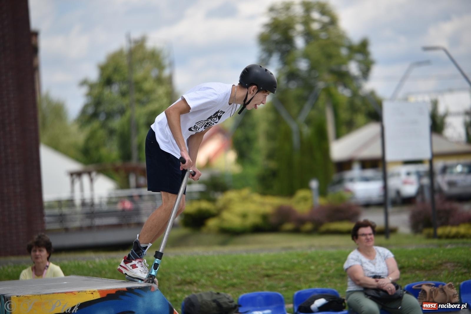 Zdjęcie w galerii na portalu naszraciborz.pl: Skatepark w Raciborzu zmodernizowany: Wakacyjne warsztaty Extreme City wiadomości z regionu