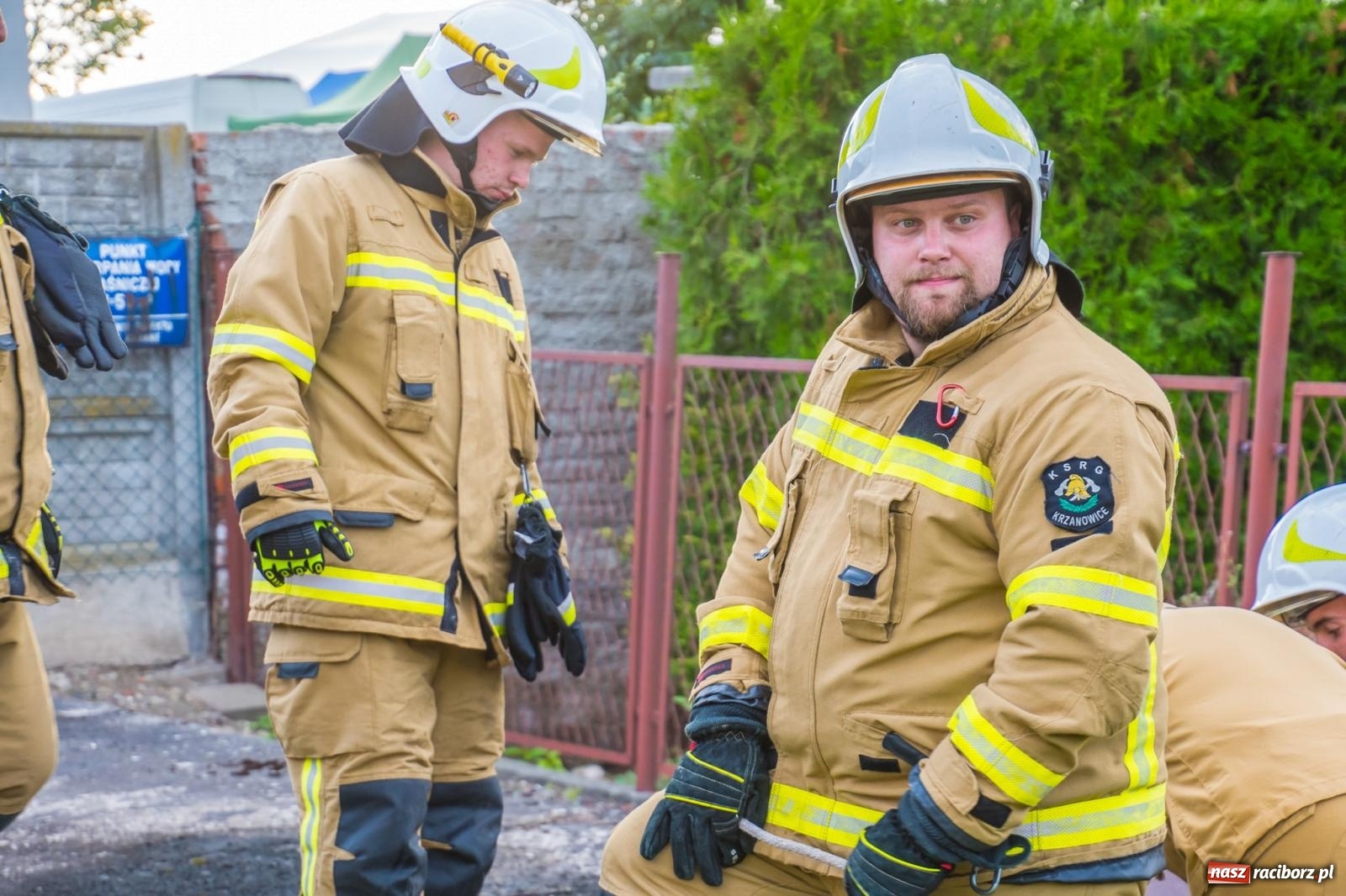Zdjęcie w galerii na portalu naszraciborz.pl: Ćwiczenia strażackie w Krzanowicach. Świętowanie 135-lecia miejscowej OSP wiadomości z regionu