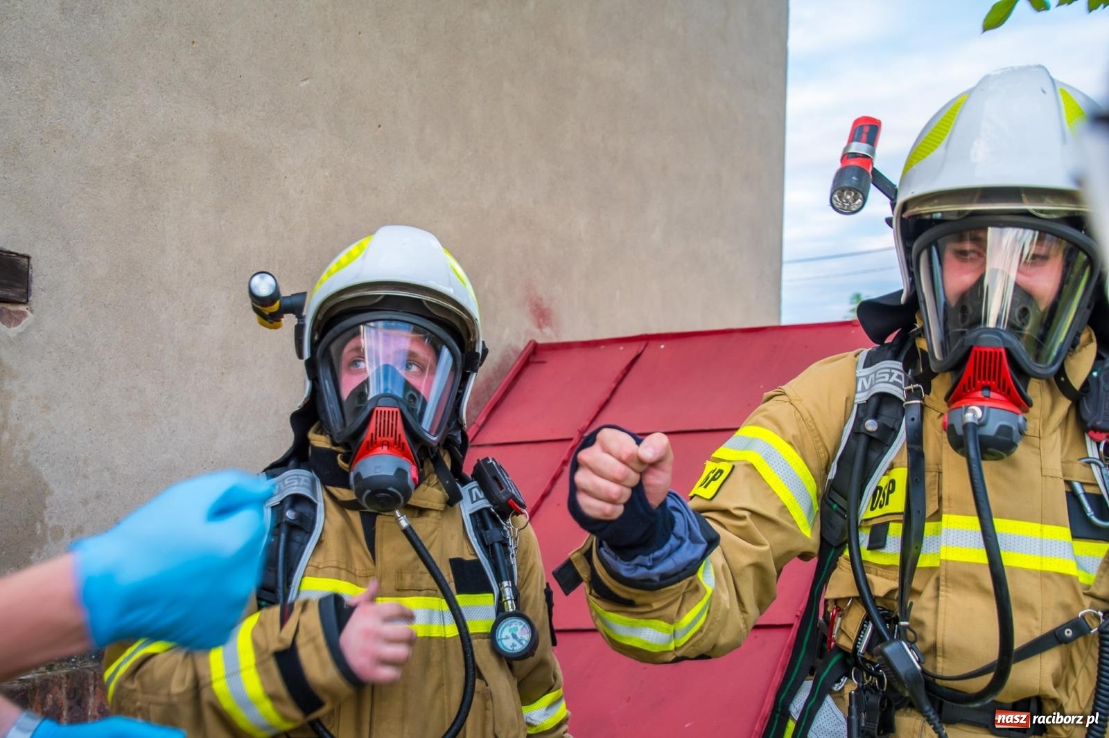 Zdjęcie w galerii na portalu naszraciborz.pl: Ćwiczenia strażackie w Krzanowicach. Świętowanie 135-lecia miejscowej OSP wiadomości z regionu