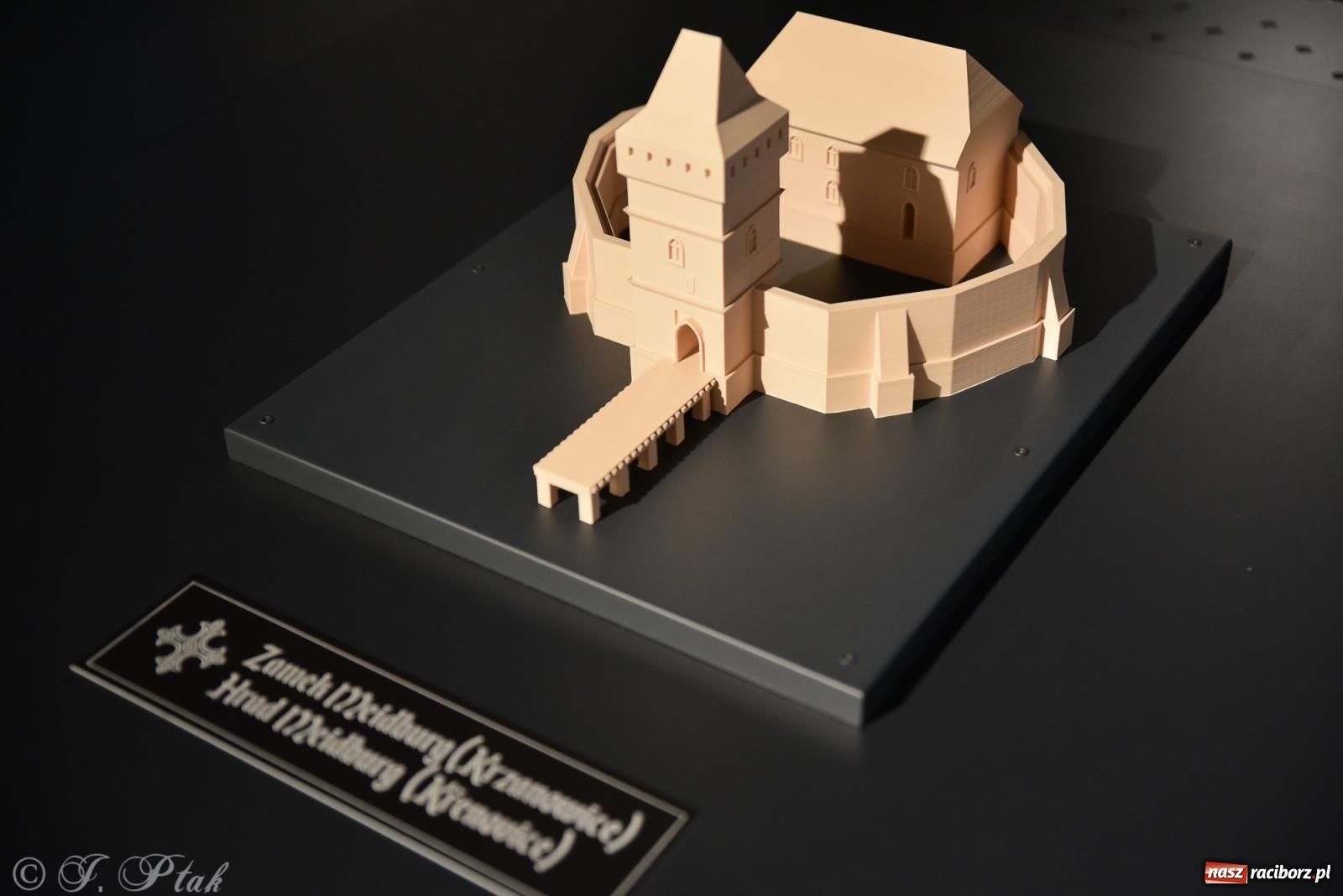 Zdjęcie w galerii na portalu naszraciborz.pl: Nocne zwiedzanie zamku w Raciborzu z wejściem do podziemi starej baszty wiadomości z regionu