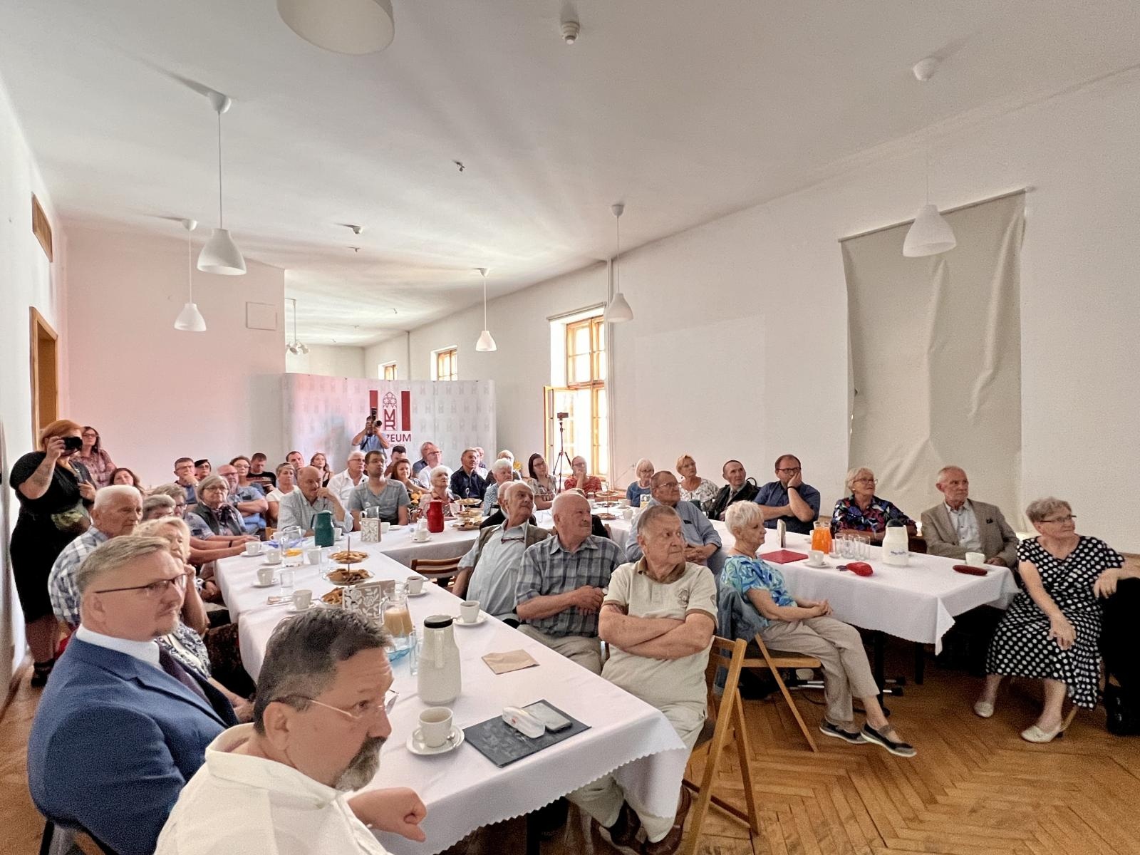 Zdjęcie w galerii na portalu naszraciborz.pl: W Muzeum wspomniano śp. Pawła Newerlę wiadomości z regionu