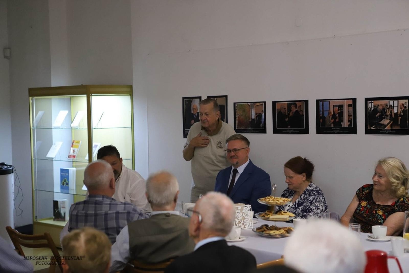 Zdjęcie w galerii na portalu naszraciborz.pl: W Muzeum wspomniano śp. Pawła Newerlę wiadomości z regionu