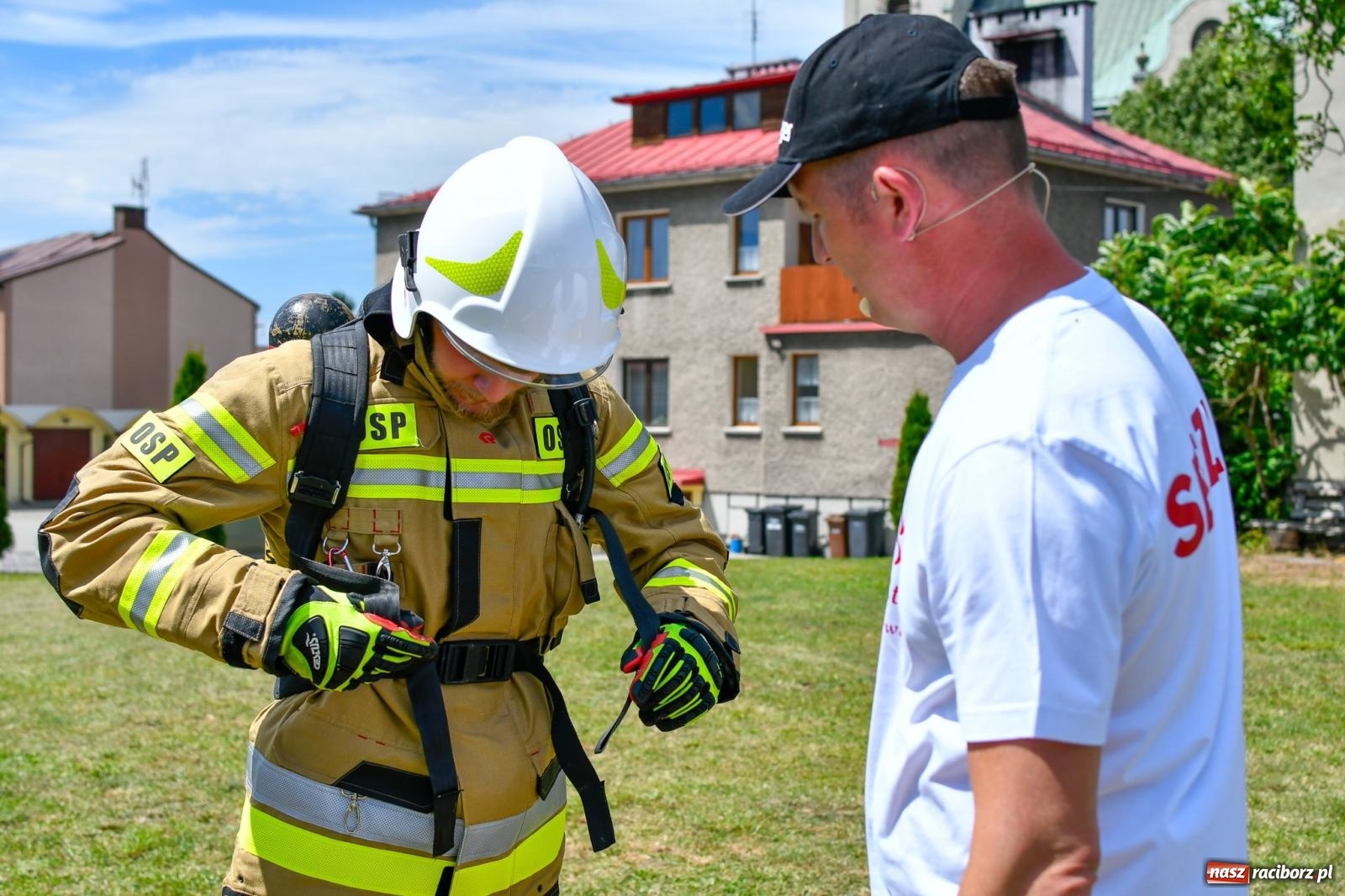 Zdjęcie w galerii na portalu naszraciborz.pl: VI Międzynarodowe Zawody Sportowo-Pożarnicze Żelazny jak strażak [FOTO i WIDEO] wiadomości z regionu