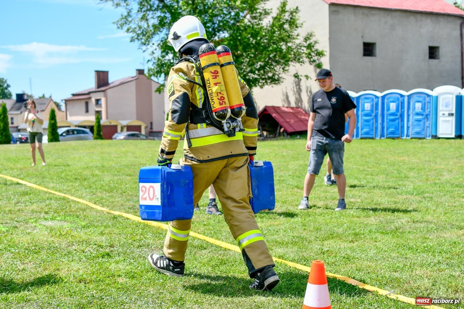 Zdjęcie w galerii na portalu naszraciborz.pl: VI Międzynarodowe Zawody Sportowo-Pożarnicze Żelazny jak strażak [FOTO i WIDEO] wiadomości z regionu