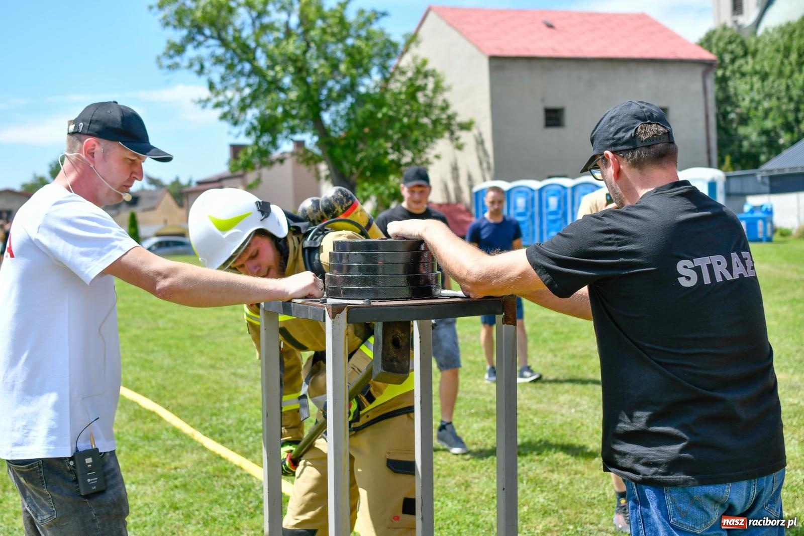 Zdjęcie w galerii na portalu naszraciborz.pl: VI Międzynarodowe Zawody Sportowo-Pożarnicze Żelazny jak strażak [FOTO i WIDEO] wiadomości z regionu