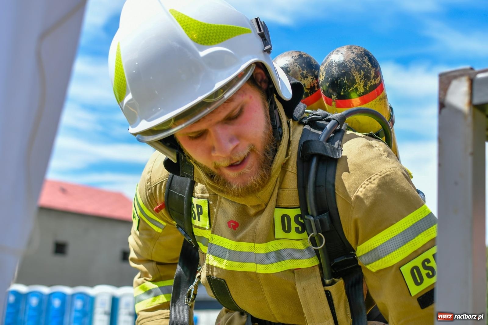 Zdjęcie w galerii na portalu naszraciborz.pl: VI Międzynarodowe Zawody Sportowo-Pożarnicze Żelazny jak strażak [FOTO i WIDEO] wiadomości z regionu