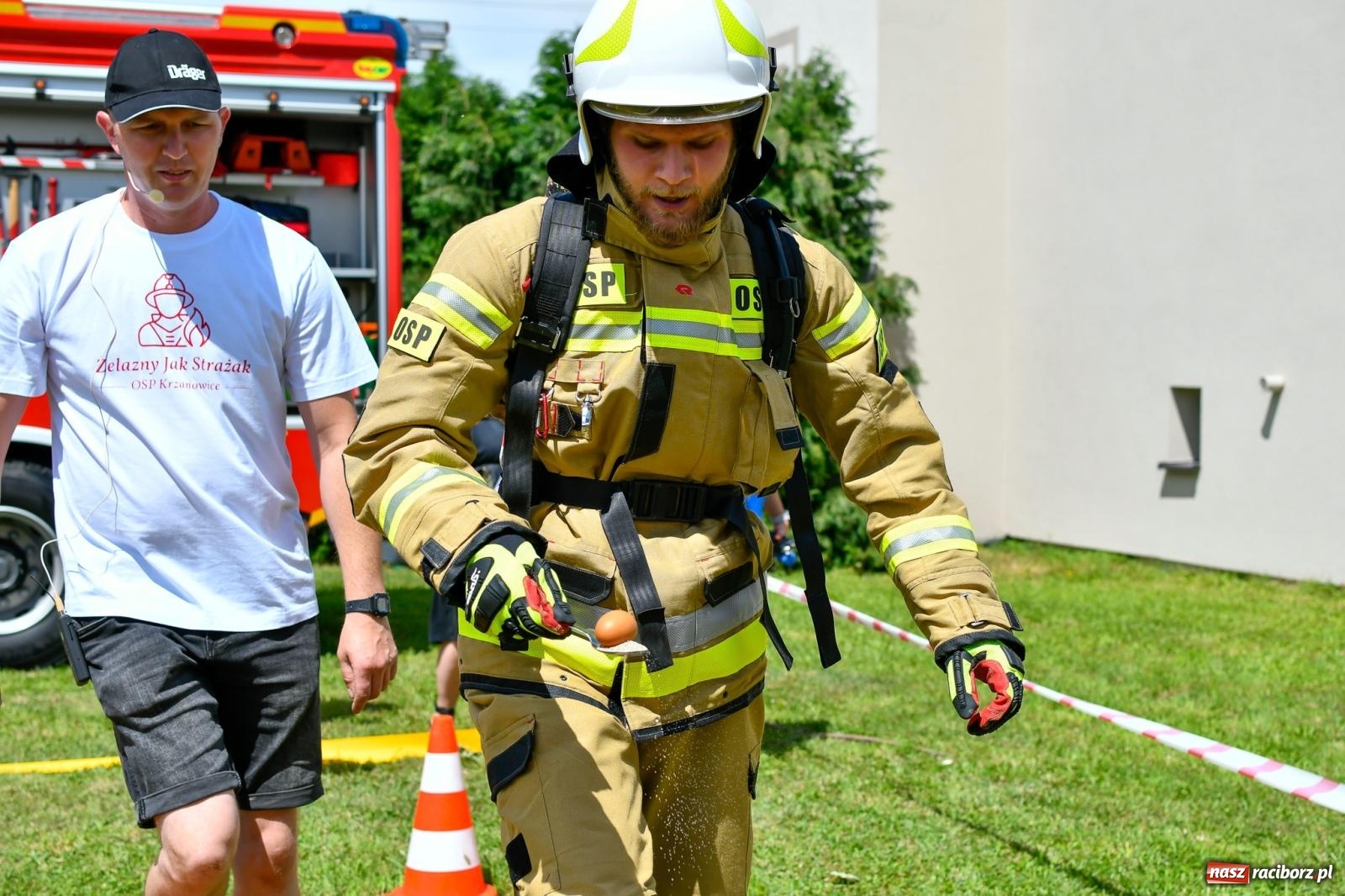 Zdjęcie w galerii na portalu naszraciborz.pl: VI Międzynarodowe Zawody Sportowo-Pożarnicze Żelazny jak strażak [FOTO i WIDEO] wiadomości z regionu