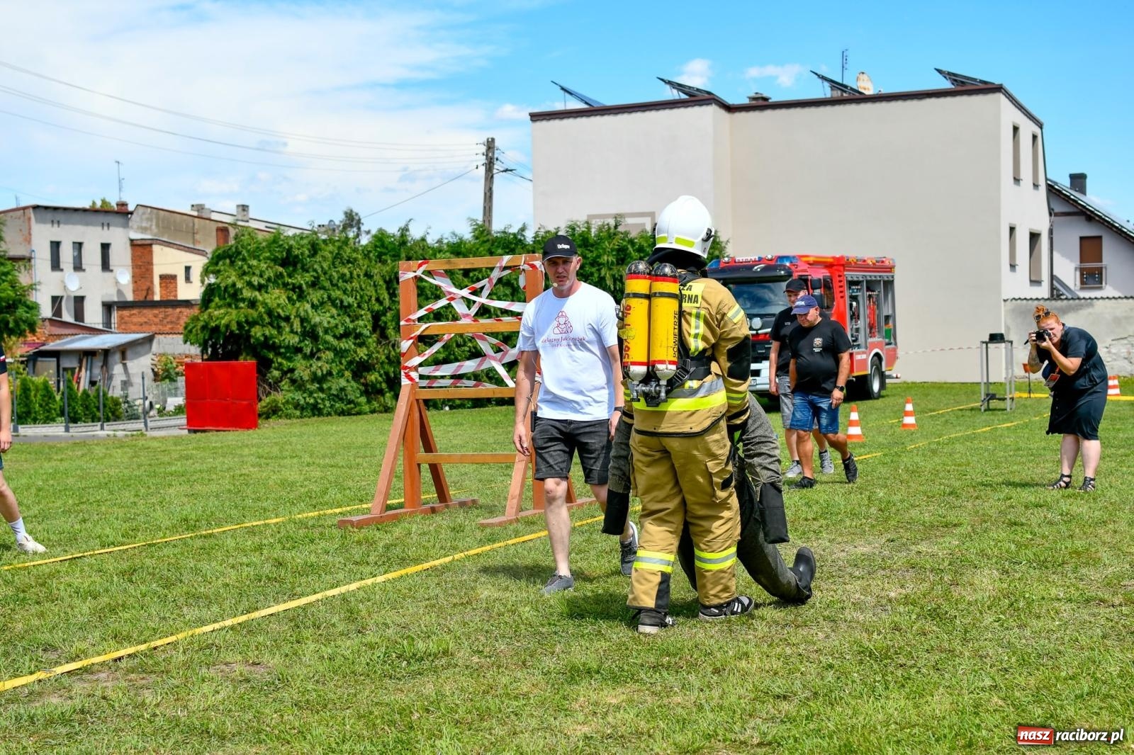 Zdjęcie w galerii na portalu naszraciborz.pl: VI Międzynarodowe Zawody Sportowo-Pożarnicze Żelazny jak strażak [FOTO i WIDEO] wiadomości z regionu
