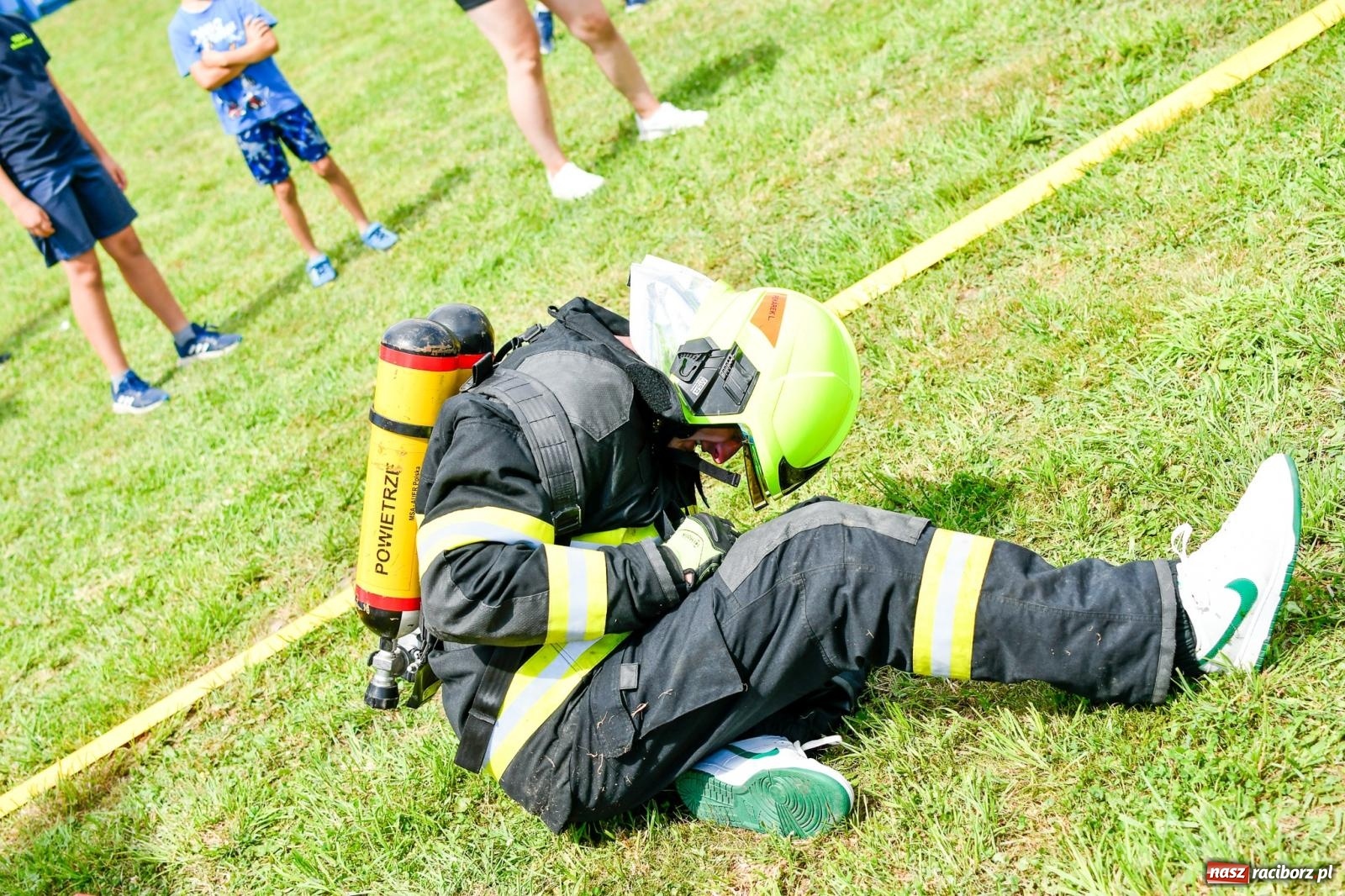 Zdjęcie w galerii na portalu naszraciborz.pl: VI Międzynarodowe Zawody Sportowo-Pożarnicze Żelazny jak strażak [FOTO i WIDEO] wiadomości z regionu