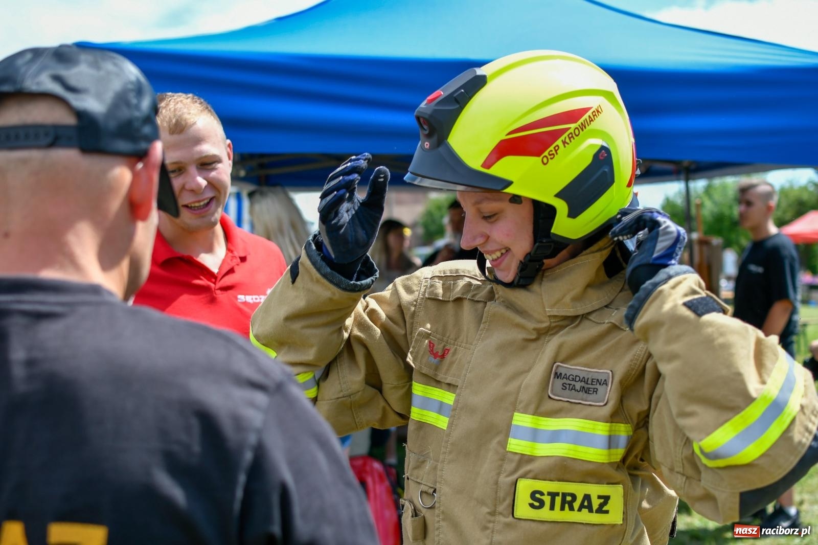Zdjęcie w galerii na portalu naszraciborz.pl: VI Międzynarodowe Zawody Sportowo-Pożarnicze Żelazny jak strażak [FOTO i WIDEO] wiadomości z regionu