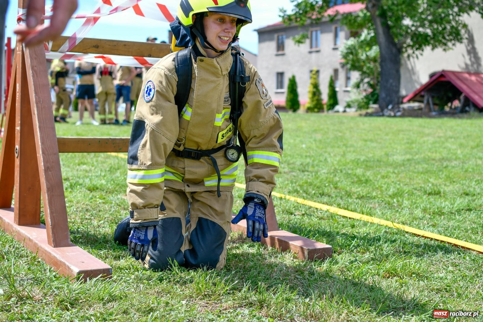 Zdjęcie w galerii na portalu naszraciborz.pl: VI Międzynarodowe Zawody Sportowo-Pożarnicze Żelazny jak strażak [FOTO i WIDEO] wiadomości z regionu